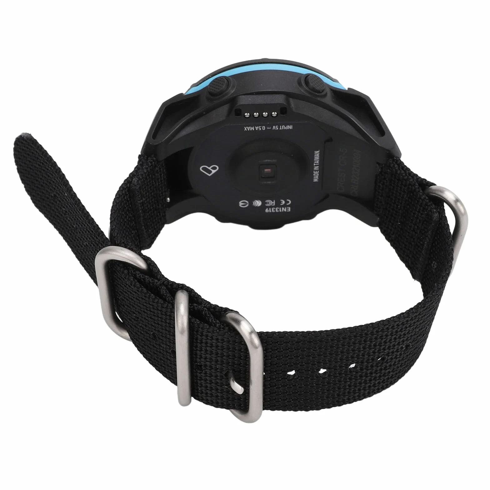 Reloj de Buceo con Computadora K1 Elegante Herramienta Multifuncional Bluetooth para bajo el Agua 100 M de Profundidad Negro Acero Inoxidable 316