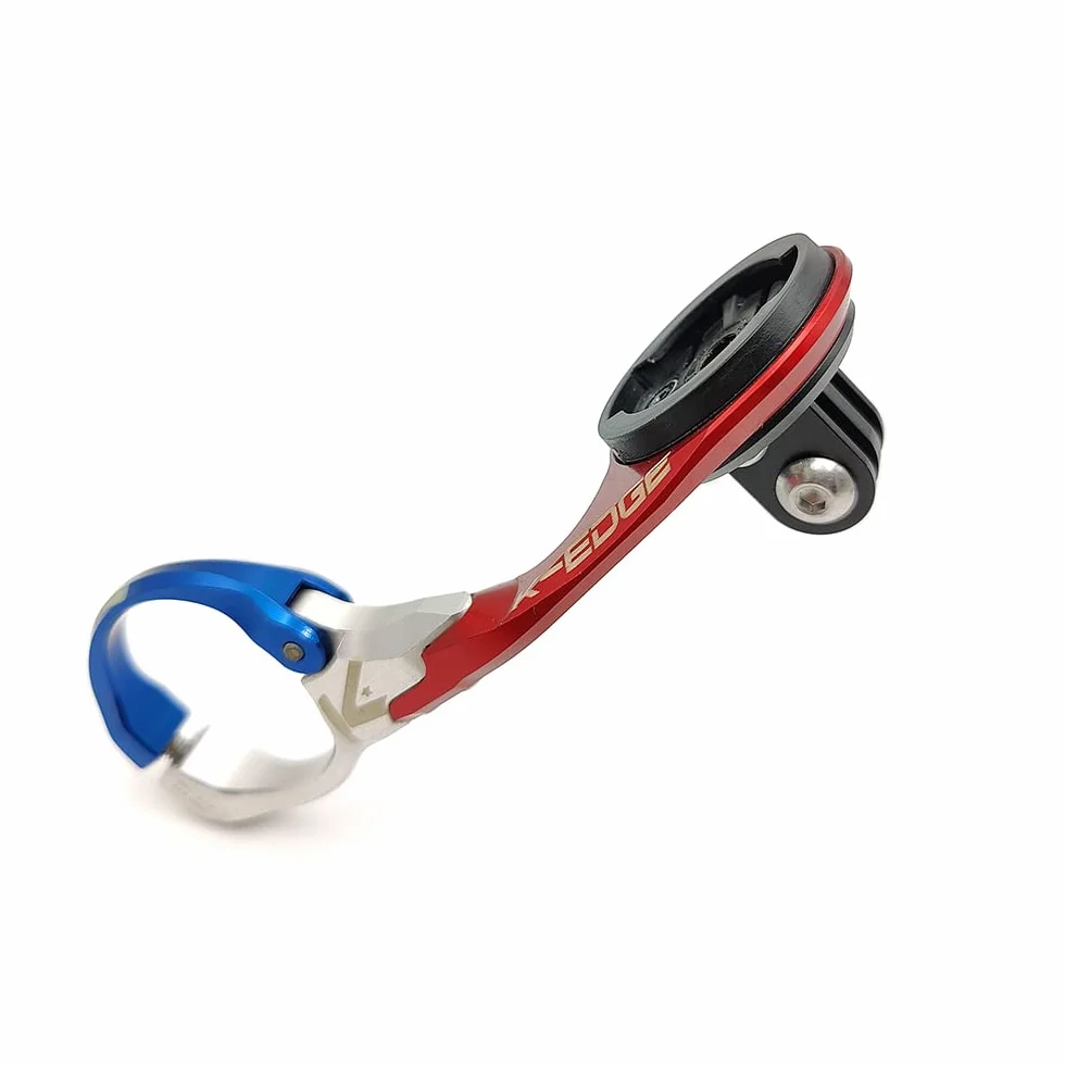 Cestbon Adaptador Combo de Montaje para Garmin Edge Compatible con Cámara o Faro, Adaptador Universal Extendido de Montaje Frontal de Liberación Rápida