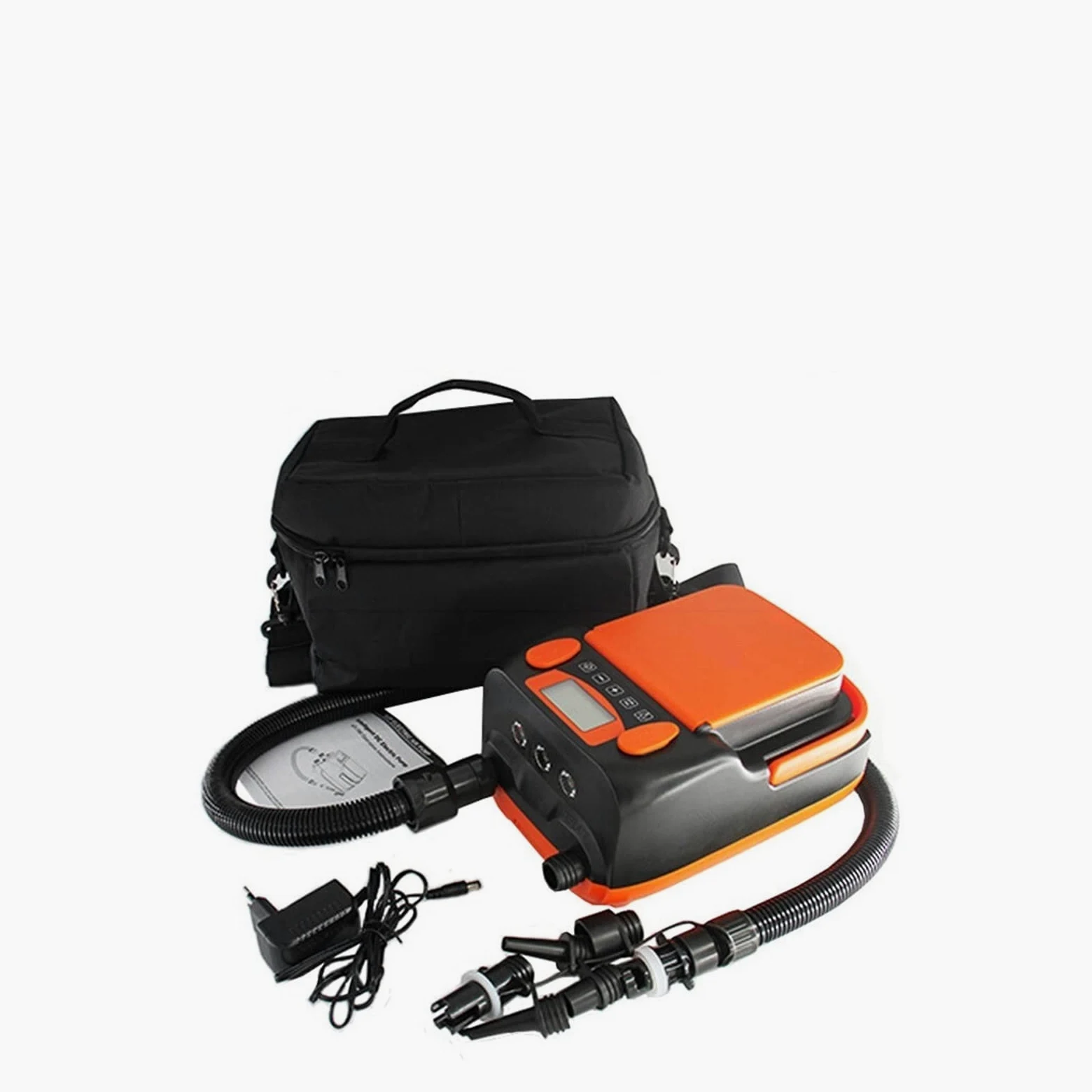 Bomba de Aire eléctrica HT-790, Recargable, 6000 mAh, desinflable, para Sup, DC12 V, 110 W, para Tabla de Remo, Bote Inflable, Kayak, para Bote Inflable y Tabla de Remo