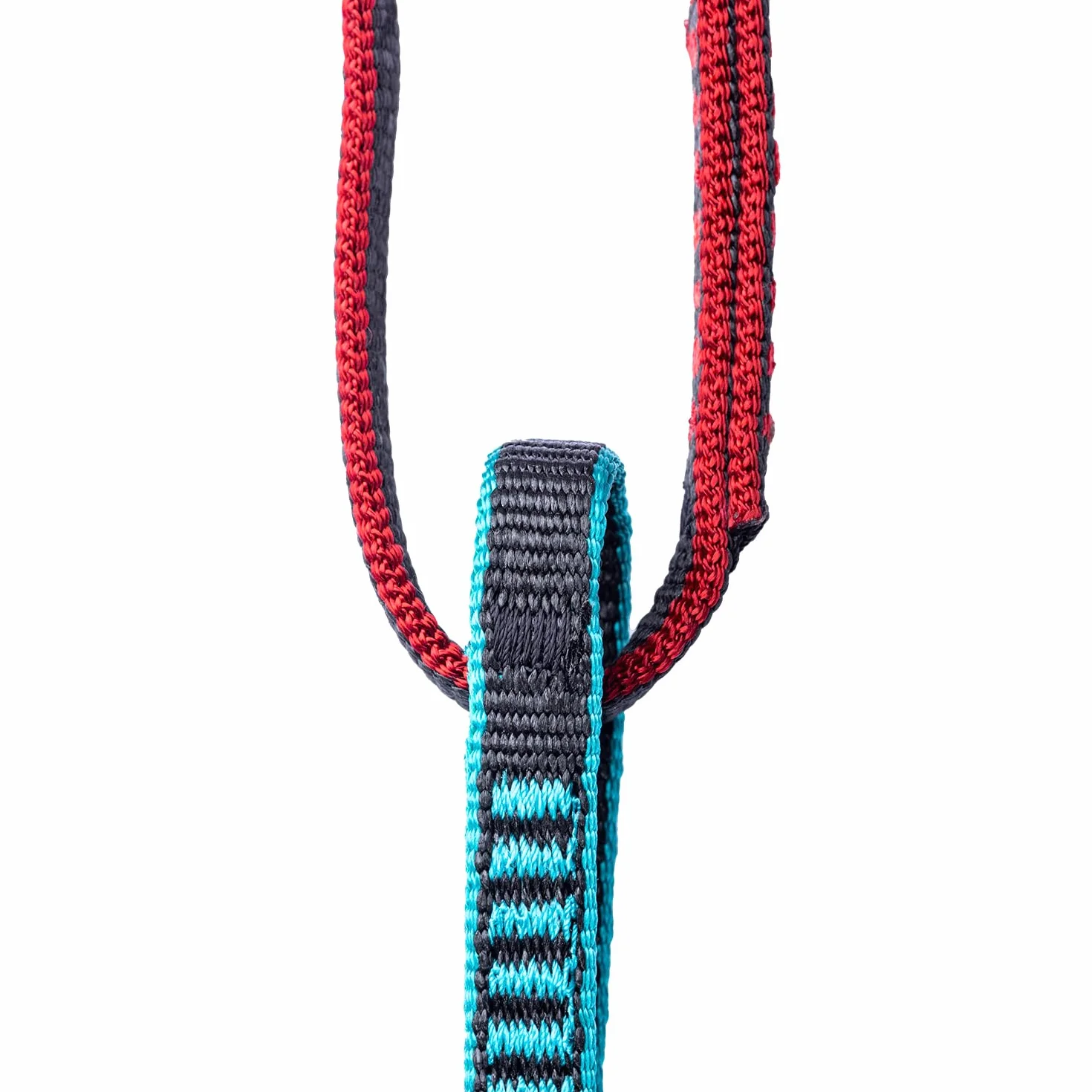 FIXE - Cabo de Anclaje Multichain Cinchless 90 cm en HMPE, Cinta Ajustable para Escalada y Alpinismo, Sistema sin Estrangular el Arnés, Resistencia 22 kN, Certificación EN566 y UIAA 104