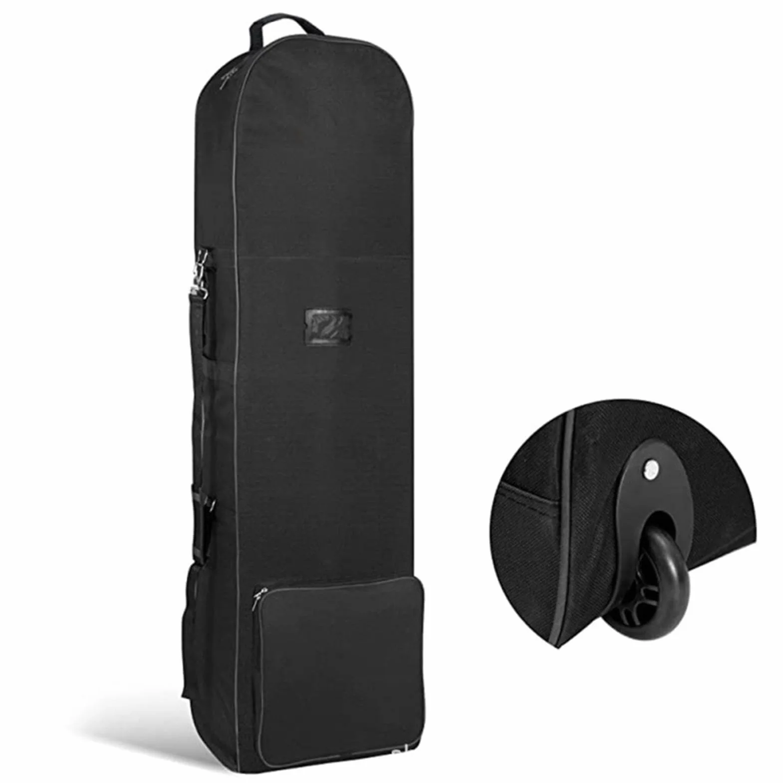 Bolsa de Viaje para Palos de Golf, Bolsa de Golf para aerolíneas – Bolsa Plegable de Gran Capacidad para Accesorios Deportivos con Ruedas para Gimnasio, Camping, Viajes, Viajes, mochileros