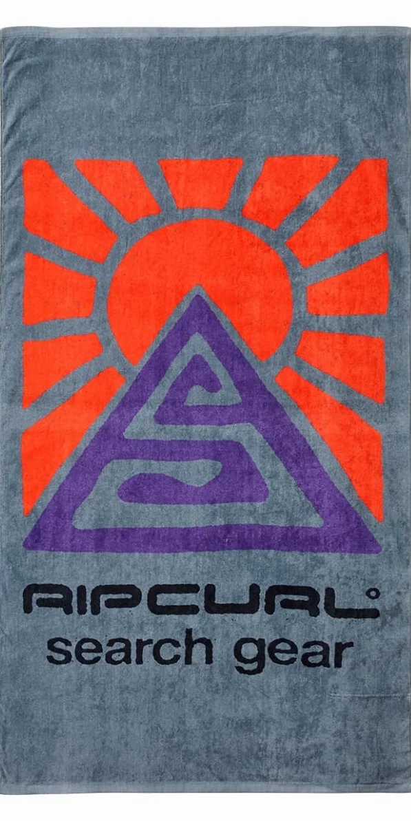 RIP CURL Hombres Sunstash Beach Towel Cromo