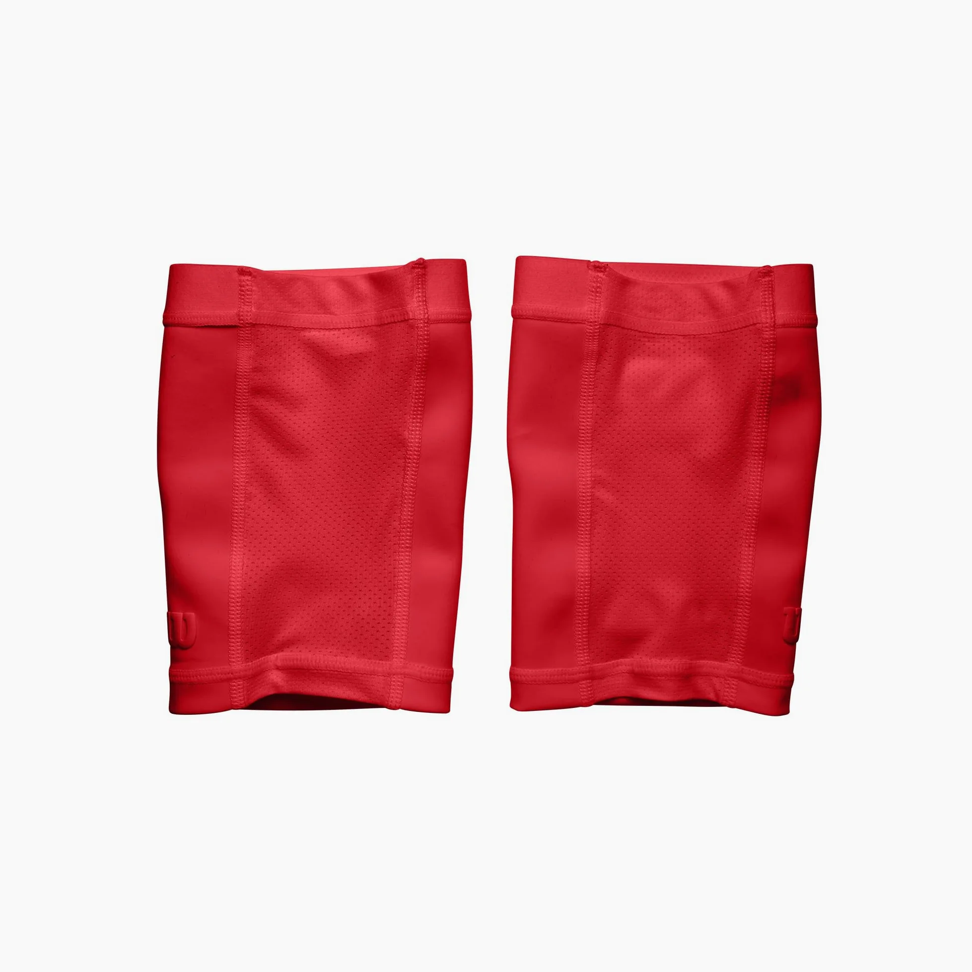 Wilson Helix - Rodilleras de voleibol, color rojo, tamaño mediano