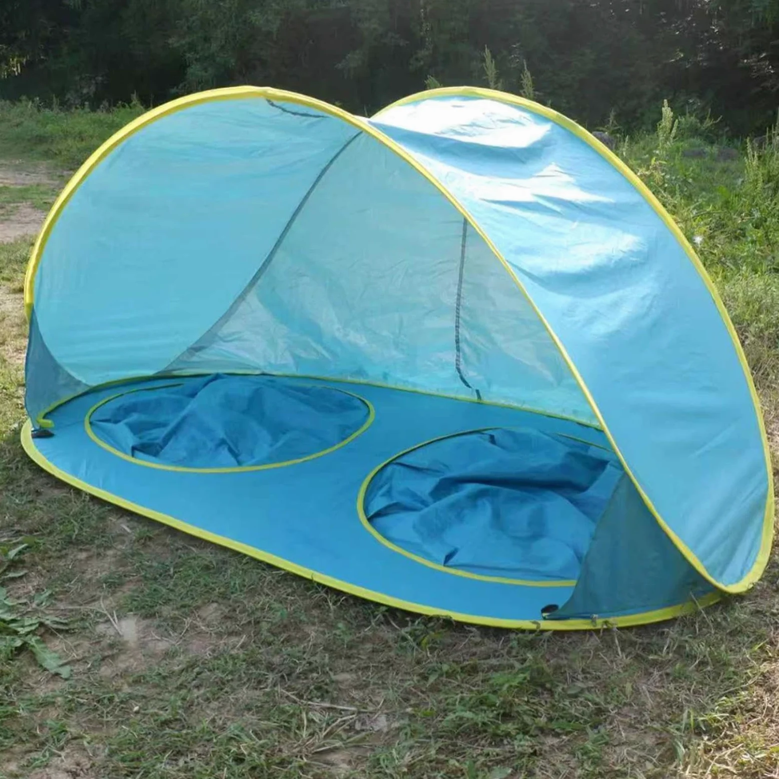 Tienda de Playa para Niños Protección Solar UV contra el Sol | Pop-Up para Playa para Campamento de Verano, Natación, Jardín y Guardería