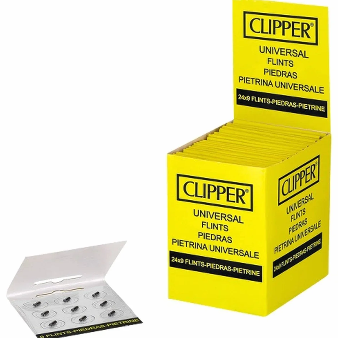 Clipper Grandes clásicos Piedras 24 Paquetes de 9 Piedras