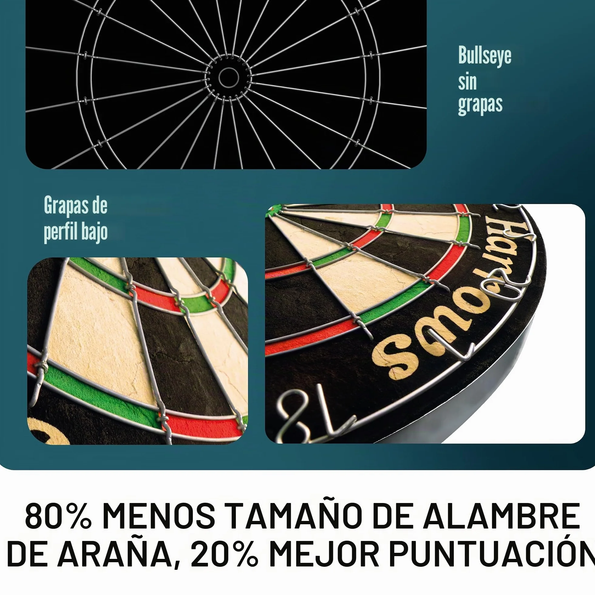 Harrows Juego Completo de Dart Pro's Choice