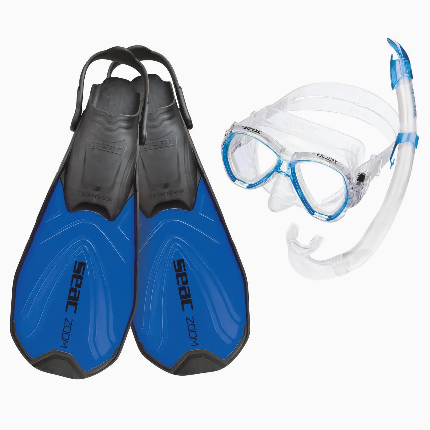 SEAC Zoom Set de Snorkeling, Unisex Adulto