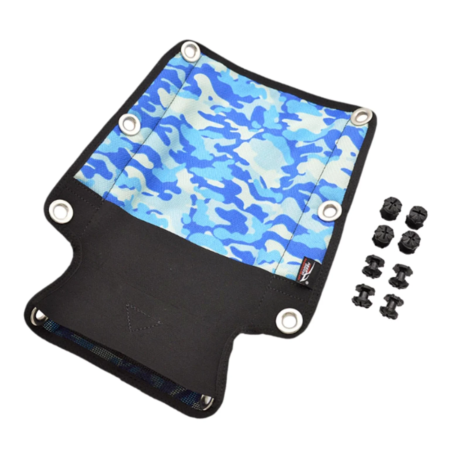 Cojín de Soporte para Espalda de Buceo. Excelente Almohadilla para Placa de Buceo con 8 Tornillos. Ligero y fácil de Instalar. Reduce la oxidación con el Tiempo. El