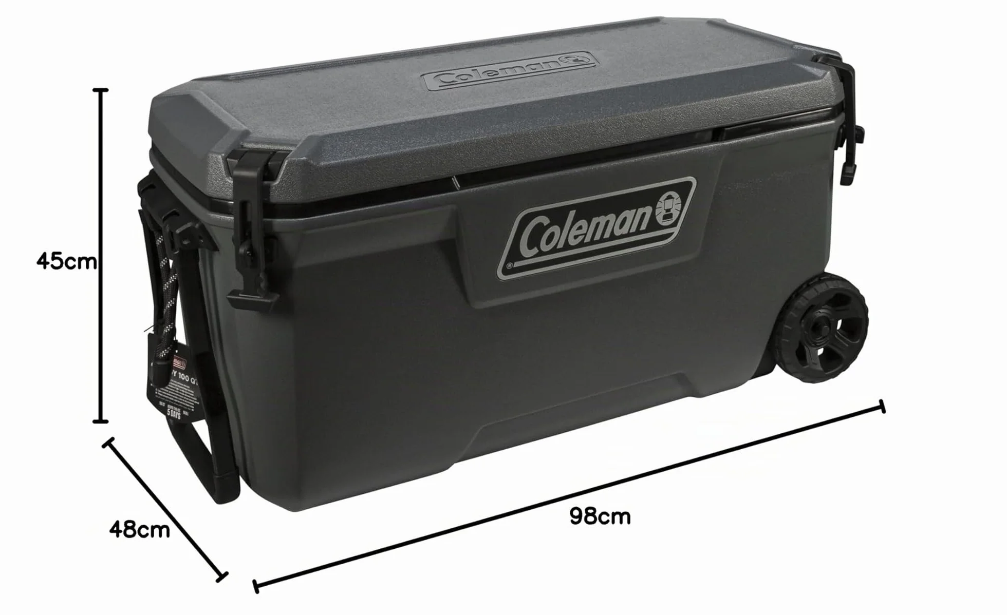 NEVERA CONVOY CON RUEDAS 97 L COLEMAN