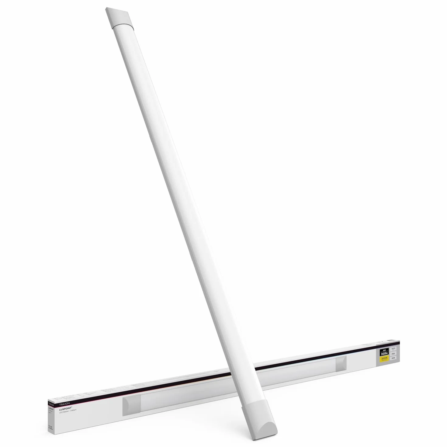 TRAXON LUXPOINT Regleta LED 120cm 36W 6500K 3600Lm IP54 IK06