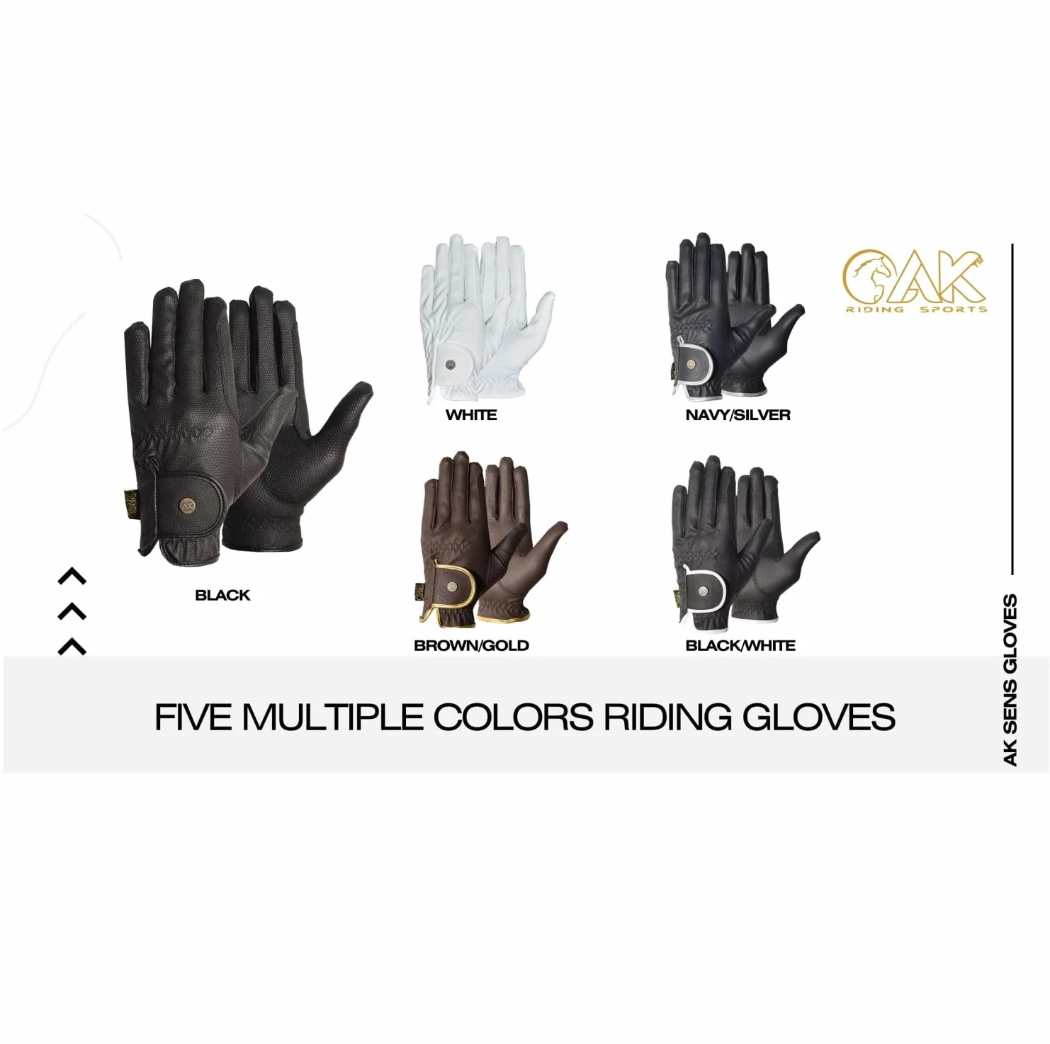 AK - Guantes de equitación con agarre sintético para todas las estaciones, guantes ecuestres unisex