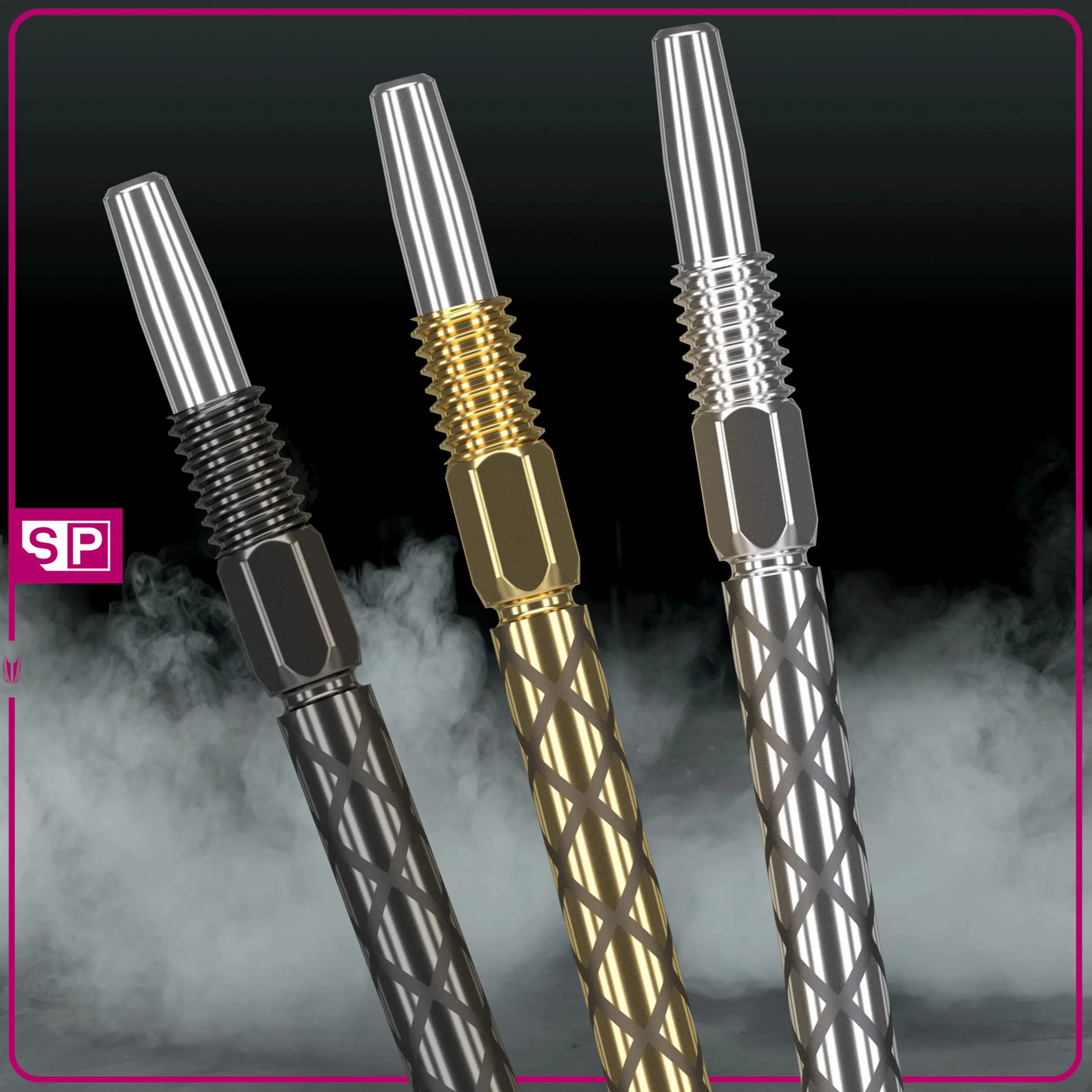 Target Darts Swiss Points Diamond Pro, Juego de 3 Puntas para Dardos de Cambio