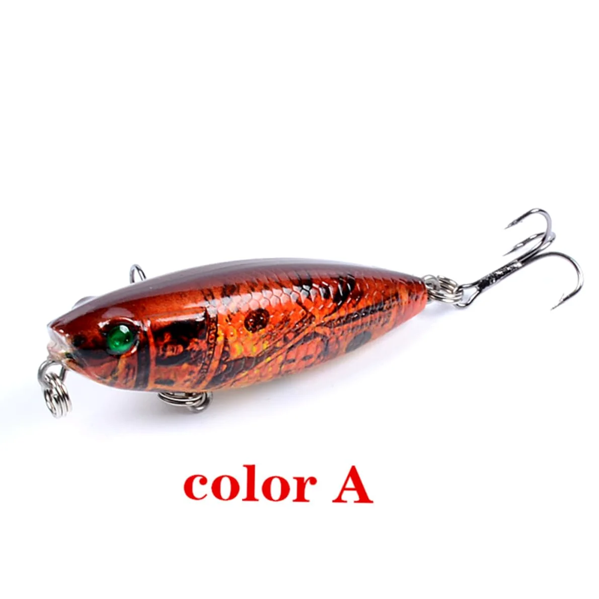 Toddmomy Lápiz Flotante Cebo Duro Señuelos Bajos Juego De Señuelos De Pesca Señuelo Bajo Cebos con Agudos Fuertes Cebos Flotantes Señuelos De Pesca Duros Pintados