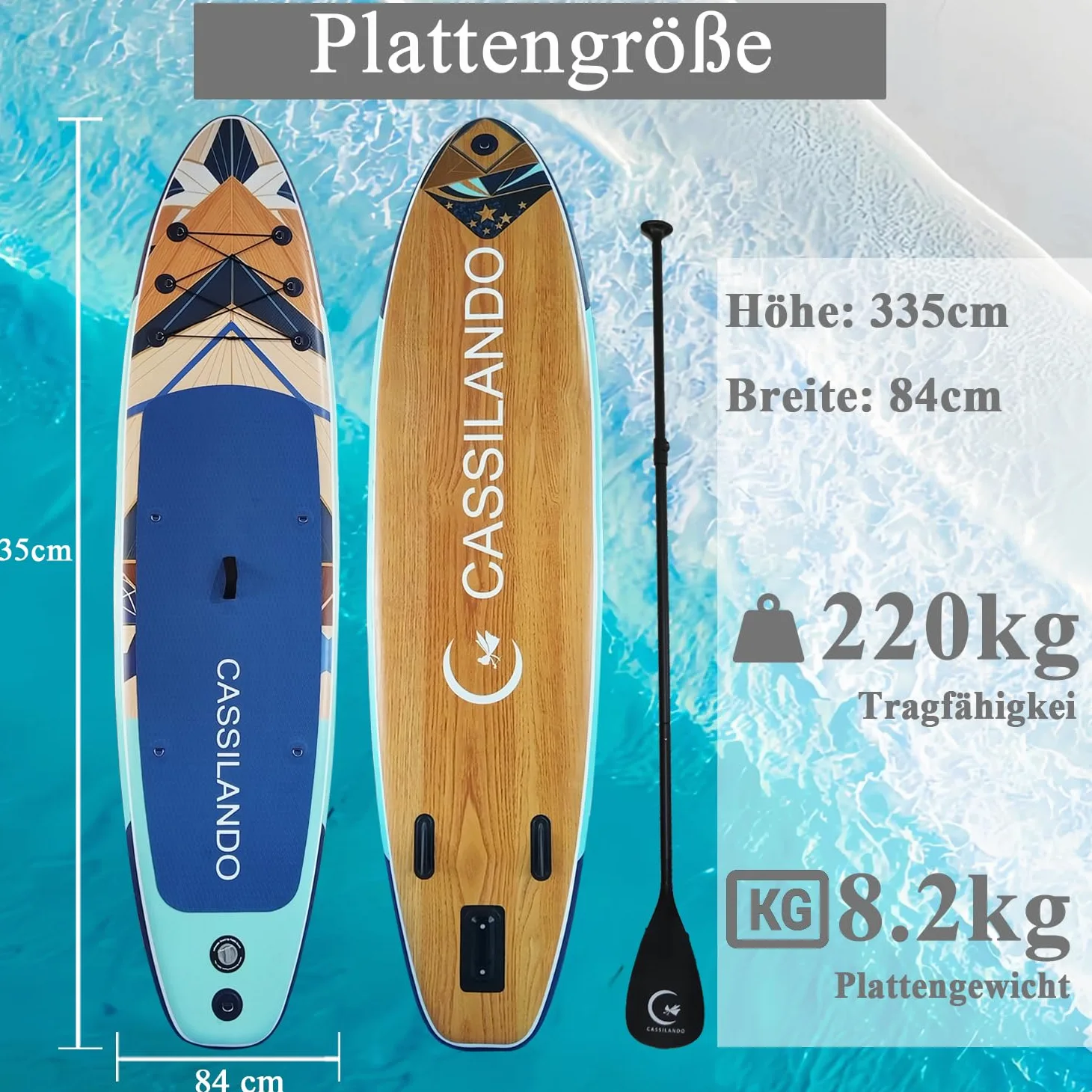 Tabla de remo de pie, tabla inflable SUP