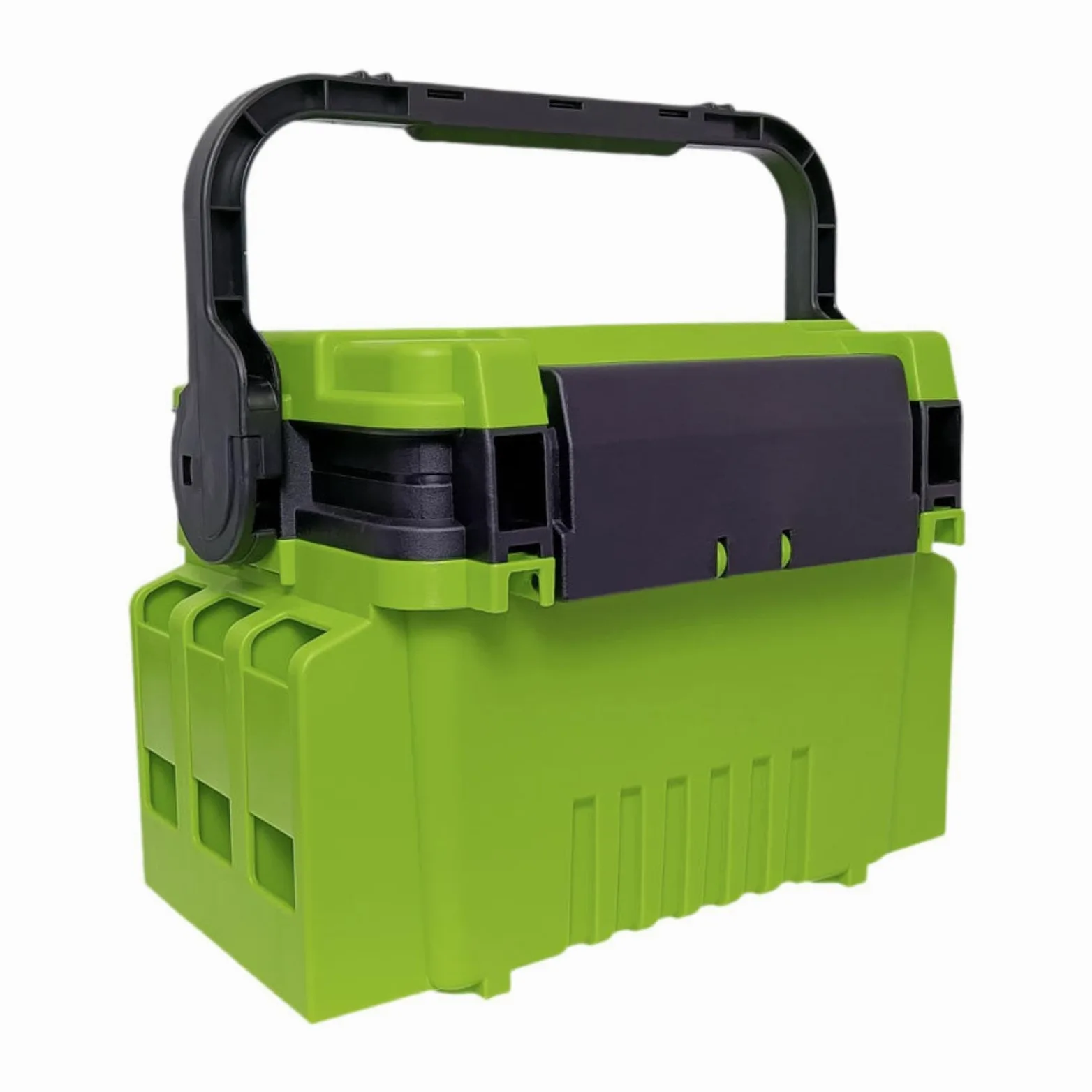 B Baosity Caja de Aparejos de Pesca, Accesorios para Herramientas de Pesca, Organizador Portátil para Exteriores, Estuche Rígido, Portador de Aparejos de Doble