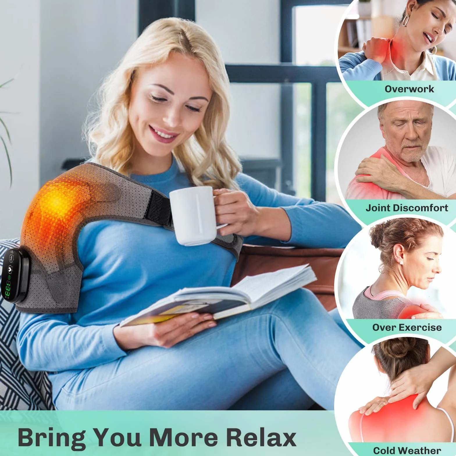 Rejuvacare Triple Method Shoulder Massager