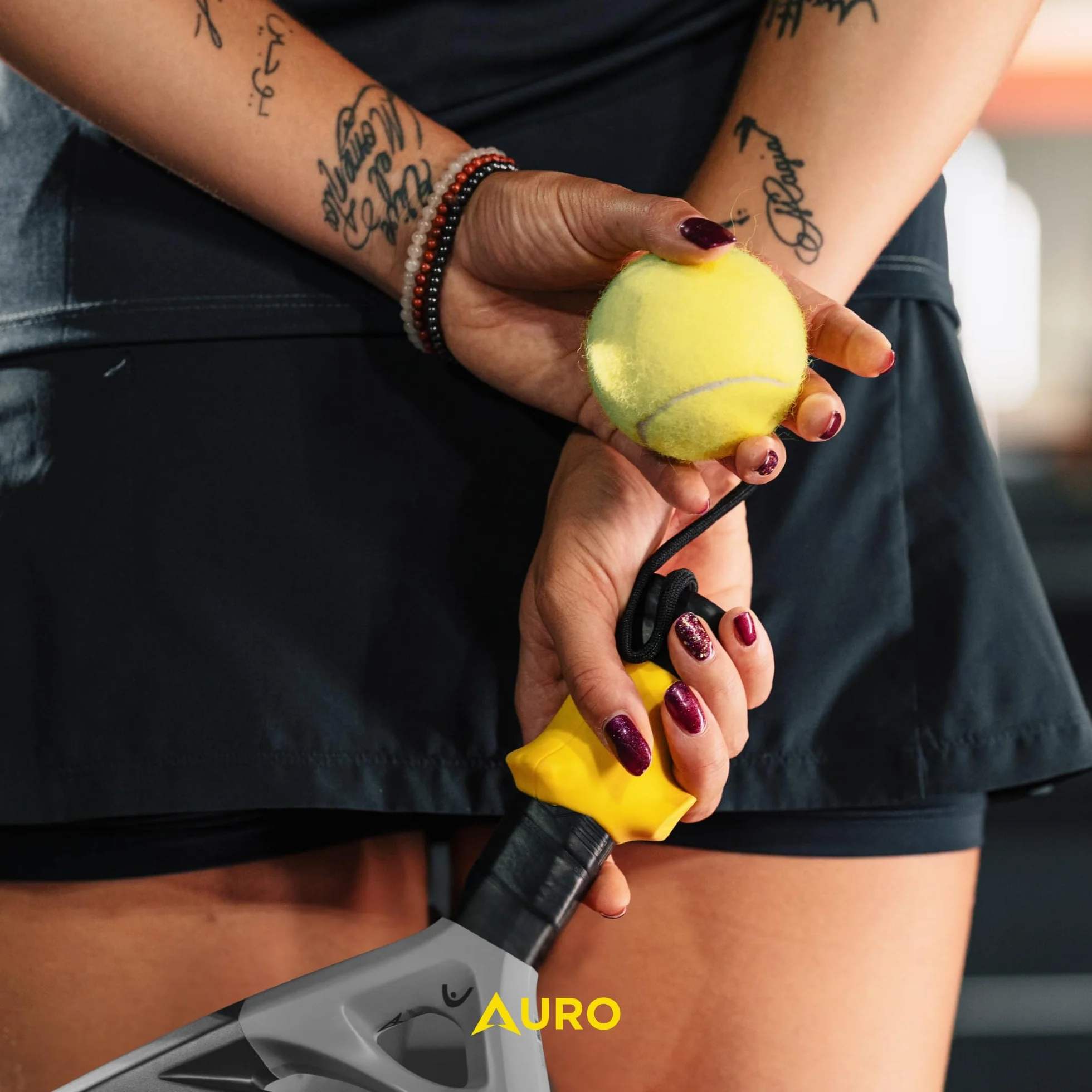 Grip para Pádel, Tenis y Pickleball Auro Grip – Corrige tu Empuñadura al Instante | Mayor Control, Potencia y Precisión
