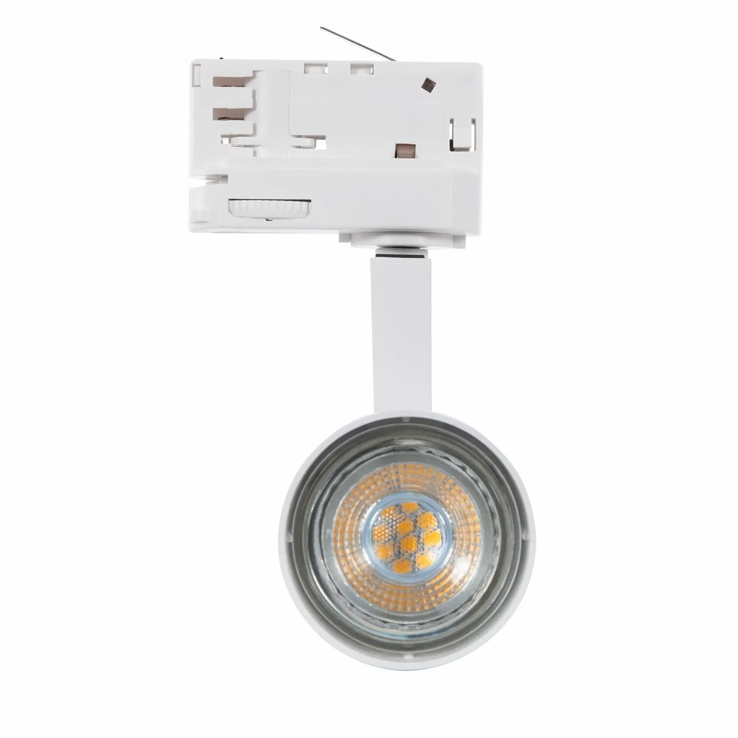 LEDKIA LIGHTING Foco Carril Trifásico Jiuk para Bombilla GU10 Blanco