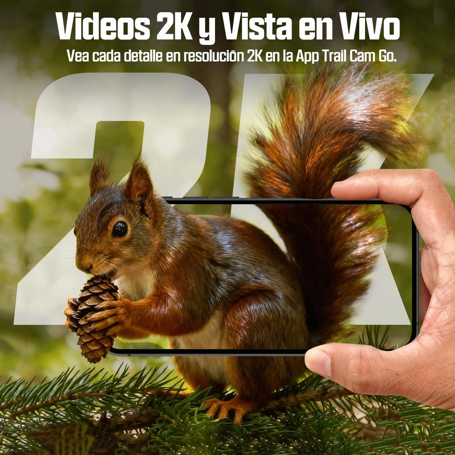 CEYOMUR 4G LTE Cámara de Caza Solar con SIM y TF 64GB, 48MP Cámara Fototrampeo Nocturna con Live View HD, Batería 5200mAh, Alertas al Móvil y Control por App, Detección de Movimiento 0,2s, IP66