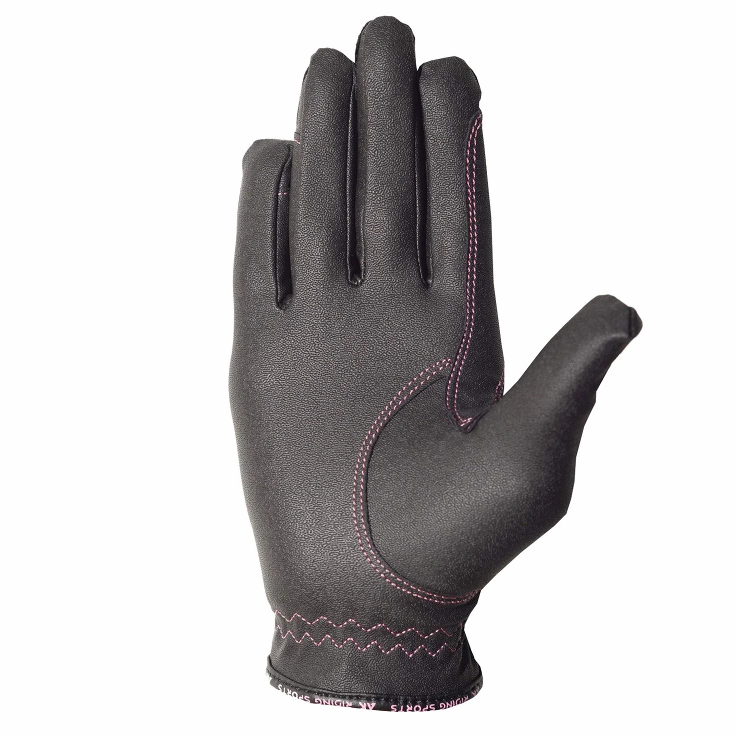 AK - Guantes de equitación para mujer, hombres y niños, con piedras
