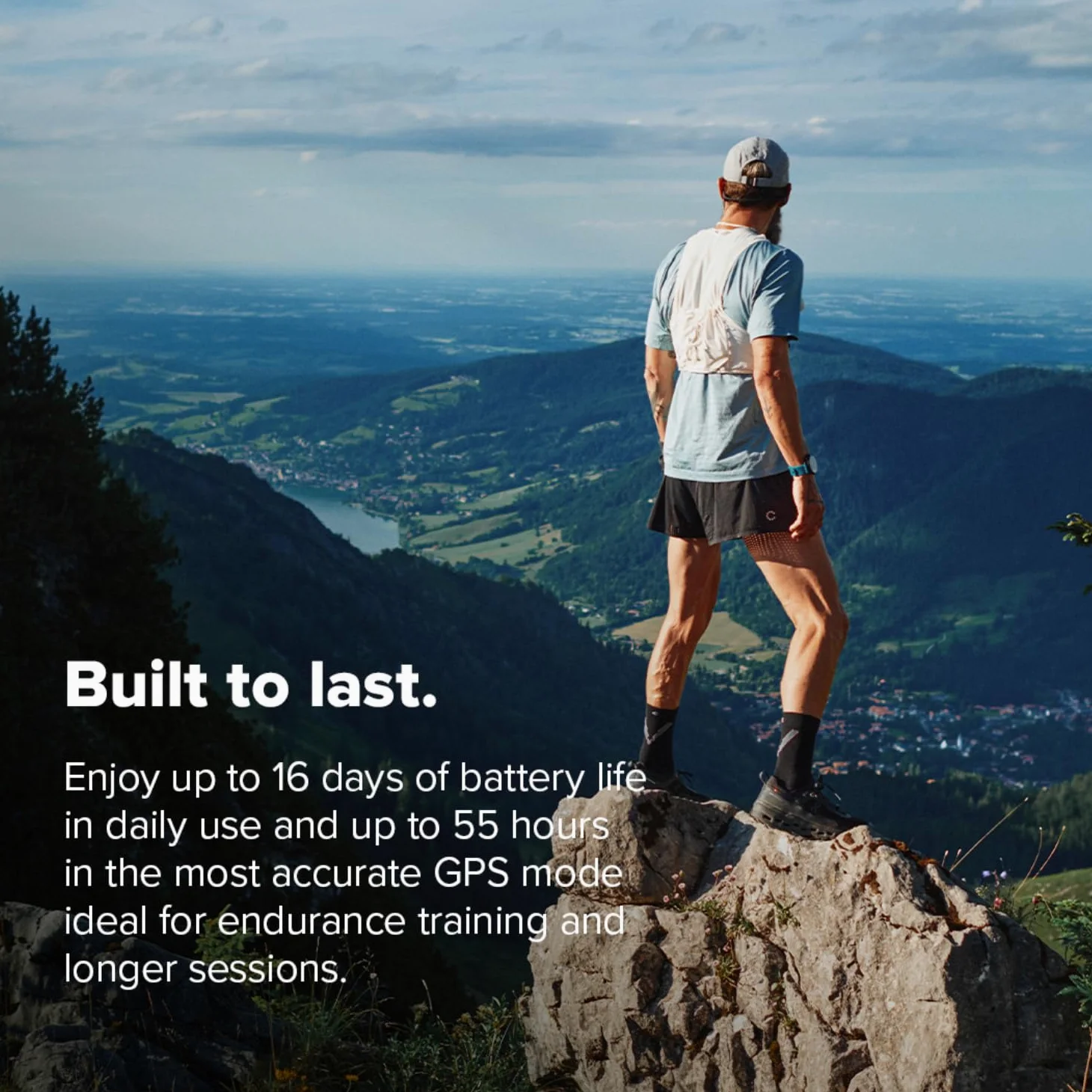 SUUNTO Reloj deportivo Race 2 GPS, pantalla táctil AMOLED de 1.5 pulgadas con corona, 16 días de duración de la batería, métricas de entrenamiento e información de recuperación, doble GNSS, mapas