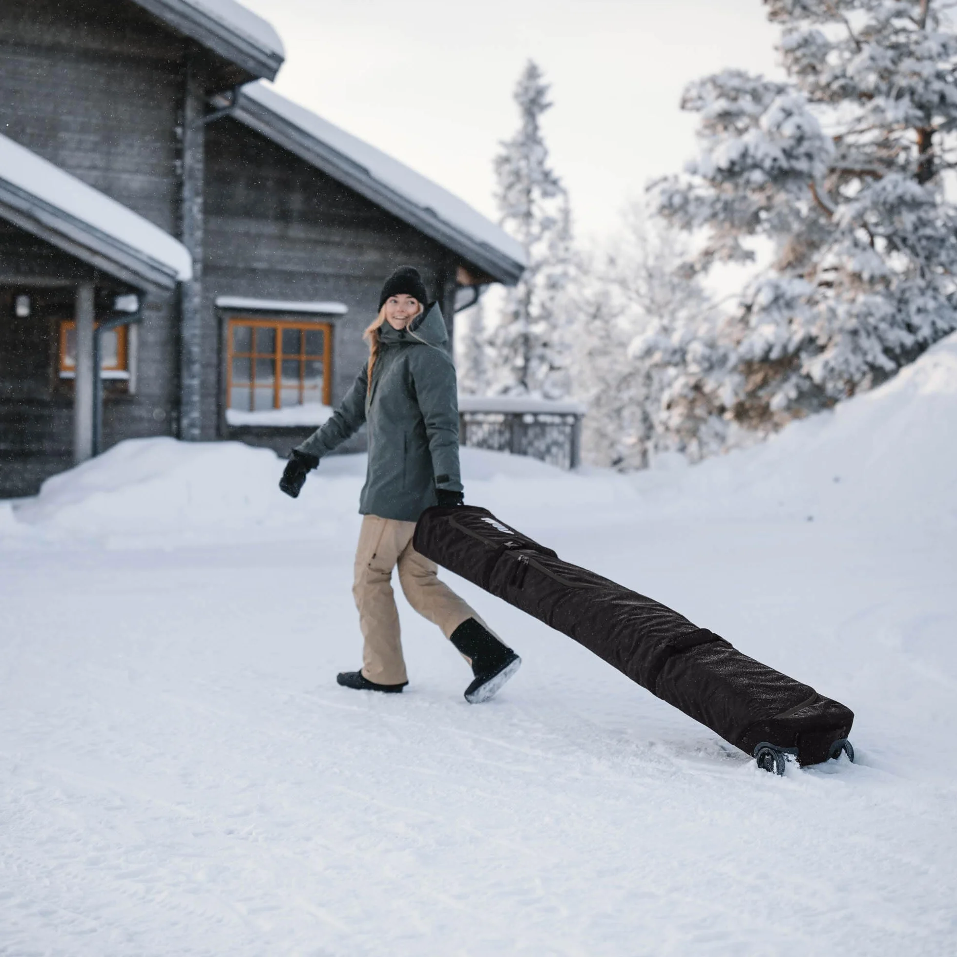 Thule RoundTrip - Bolsa de snowboard (165 cm)