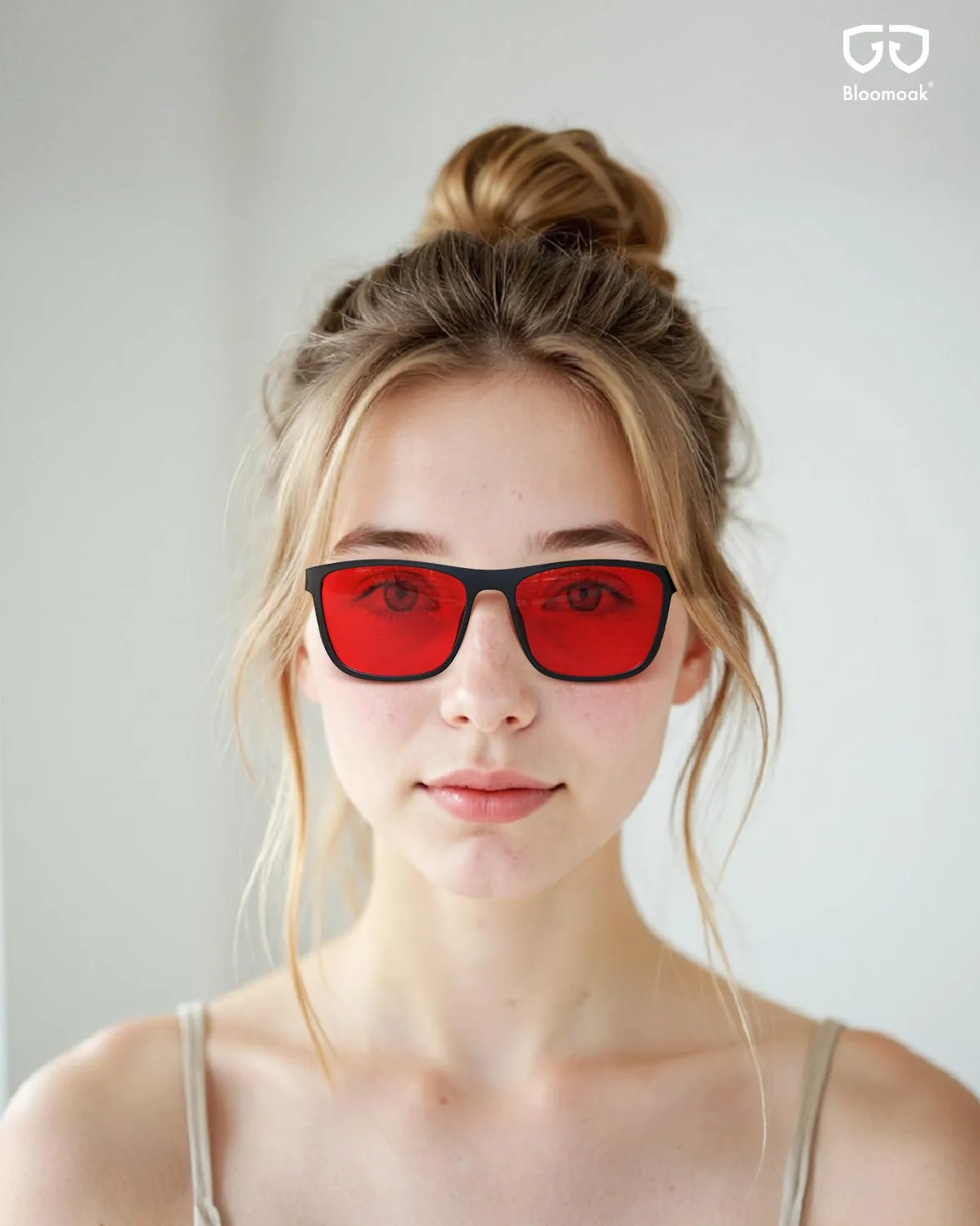 Bloomoak Gafas de bloqueo de luz azul TR90 Antideslumbrantes Antifatiga