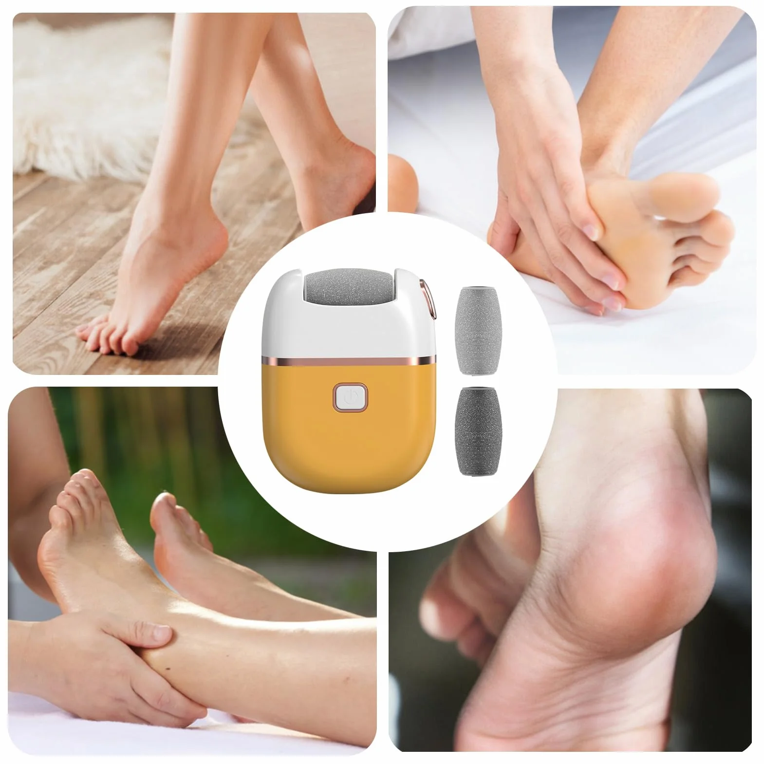 Removedor eléctrico de callos para pies, automático - Pedicura en casa, reparación de talones