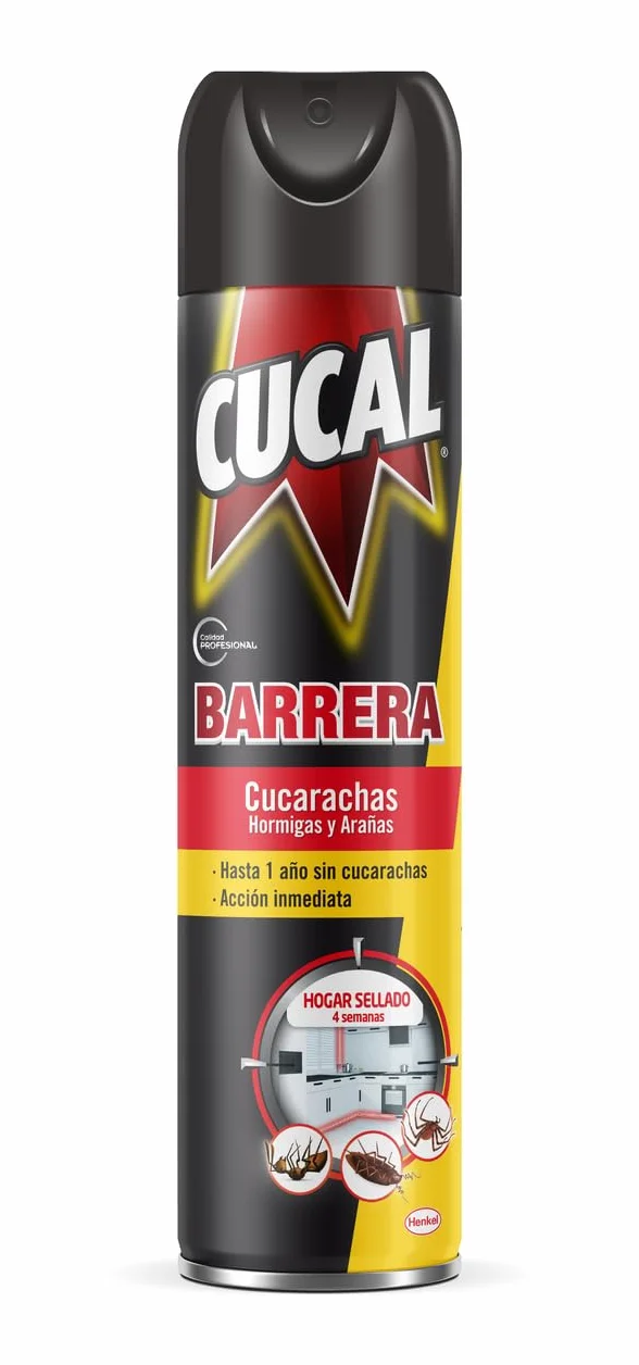 Cucal Barrera Cucarachas, Hormigas y Arañas 400ml