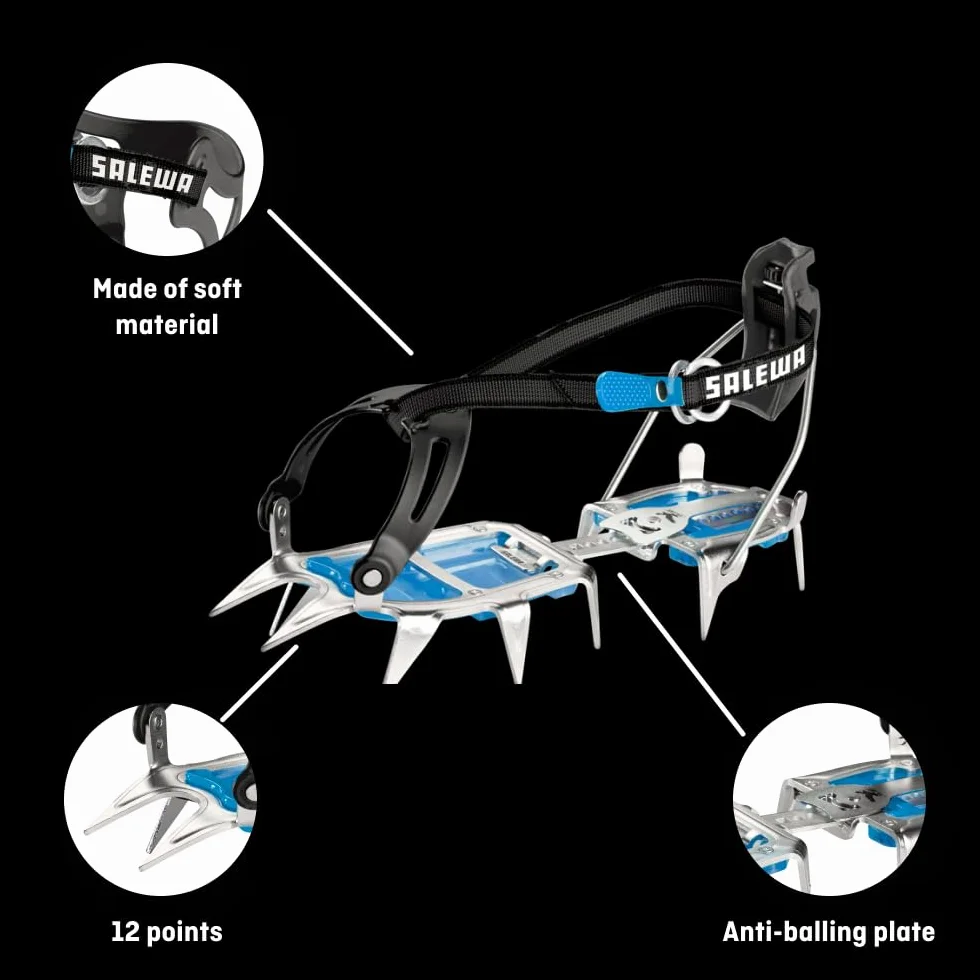 Salewa Steigeisen Alpinist Combi - Crampones de Escalada