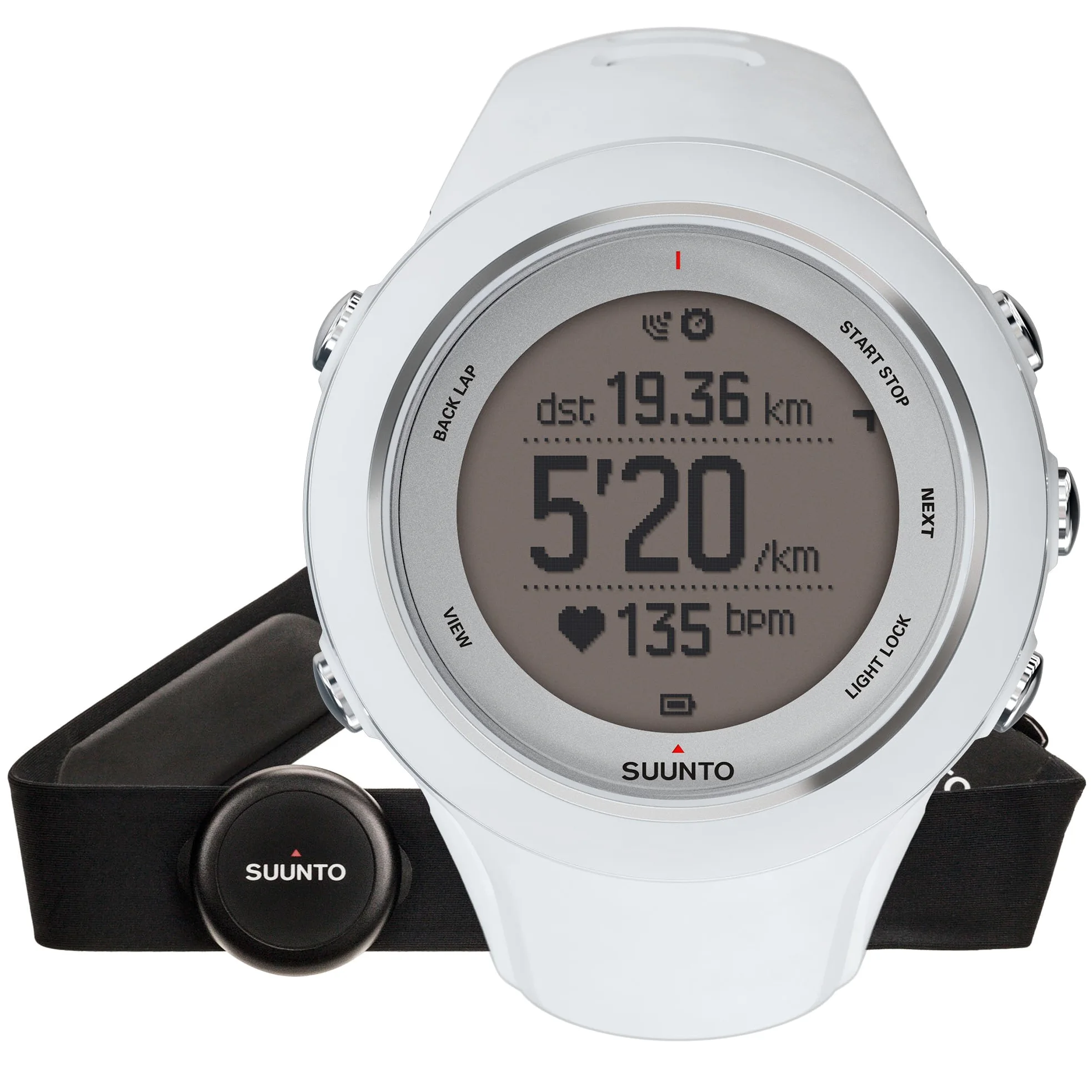 Suunto Ambit3 Sport HR - Reloj GPS, Unisex, Color Blanco, Talla M
