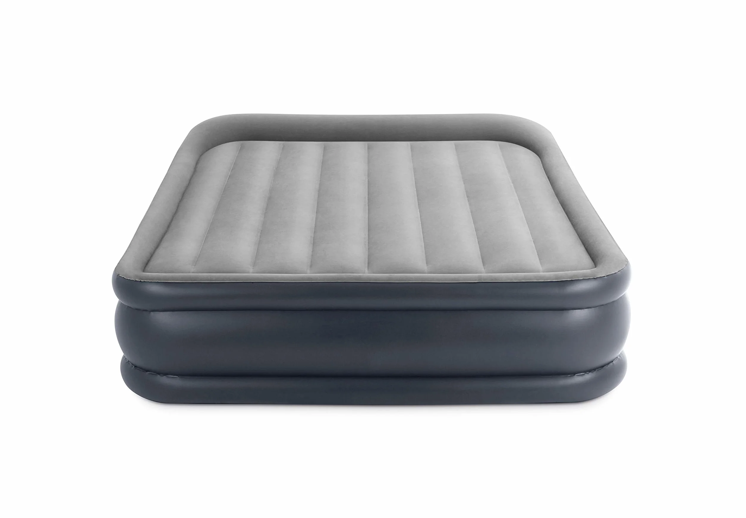 Intex 64136 Deluxe Pillow Rest Colchón Hinchable Doble, con Tecnología Fiber-Tech, de la Línea Dura-Beam Plus, Medidas 152x203x42 cm, Peso Máximo 272 kg