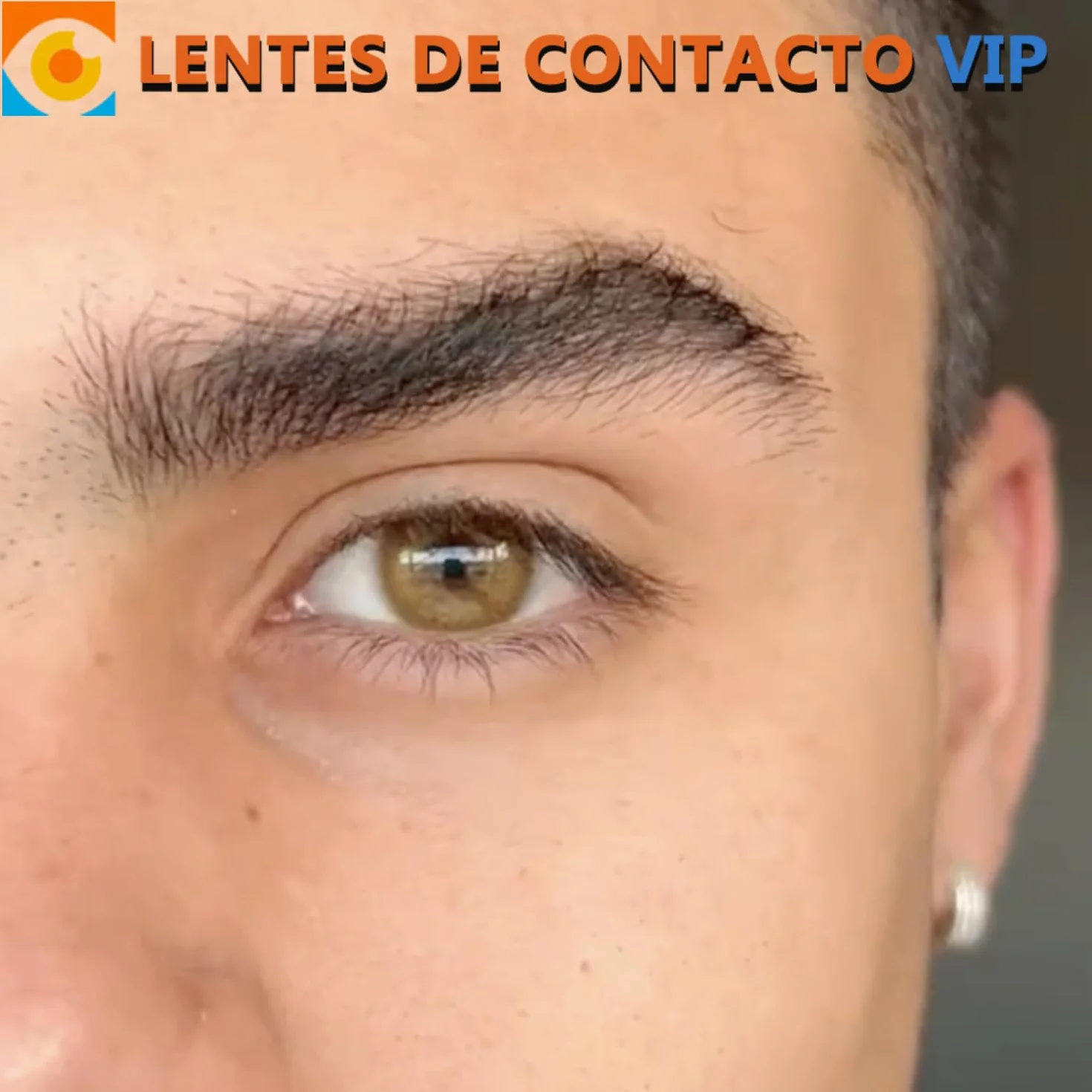 Rumba VIP Lentillas de Color Miel 2 Lentes Anuales con Diseño Natural