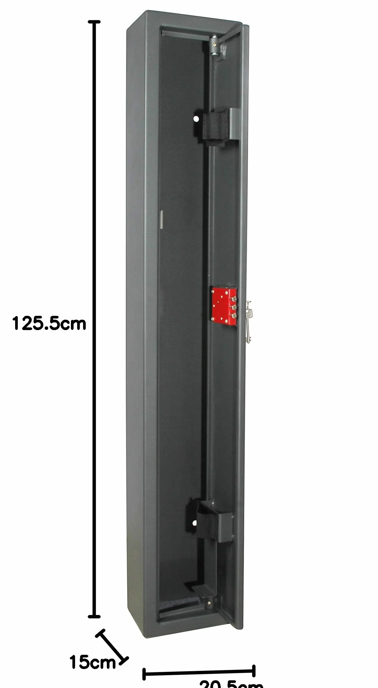 Arregui Armero para 2 Escopetas, Gris Oscuro, 30 l