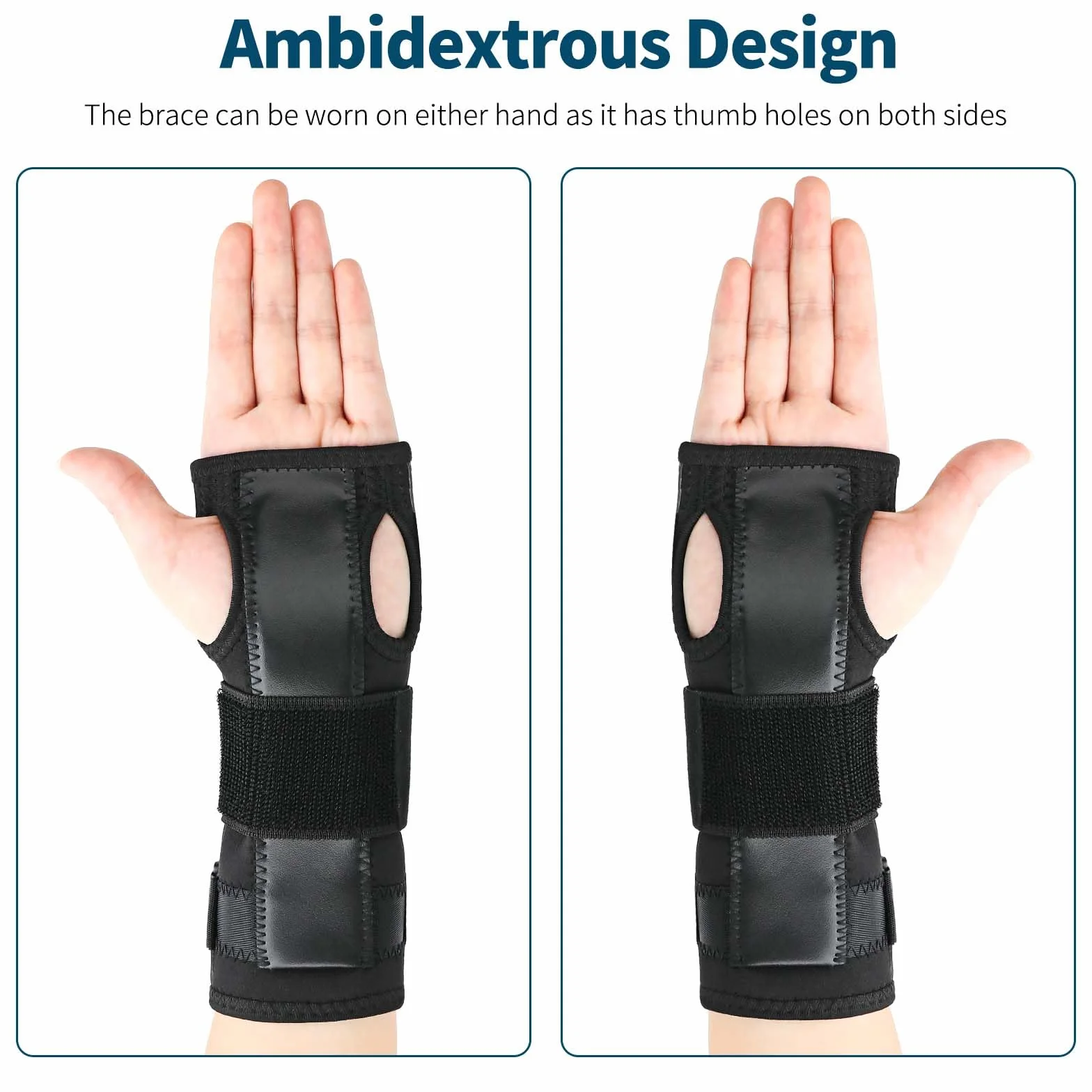 Muñequera Tunel Carpiano Férula Muñeca Adaptable Mano Derecha Izquierda Tendinitis Esguince Ortopédica S