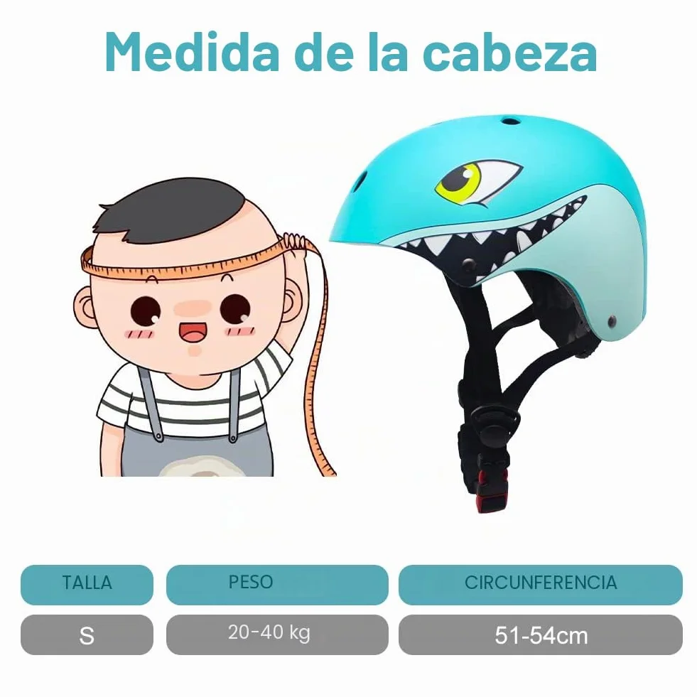 XIAPIA Casco para Niños y Niñas de 2-5 Años, Casco Infantil de Bicicleta Ajustable, Casco de Patinadora para Niños, Artículos Deportivos Ligeros y Robustos, Diámetro 51-54 cm