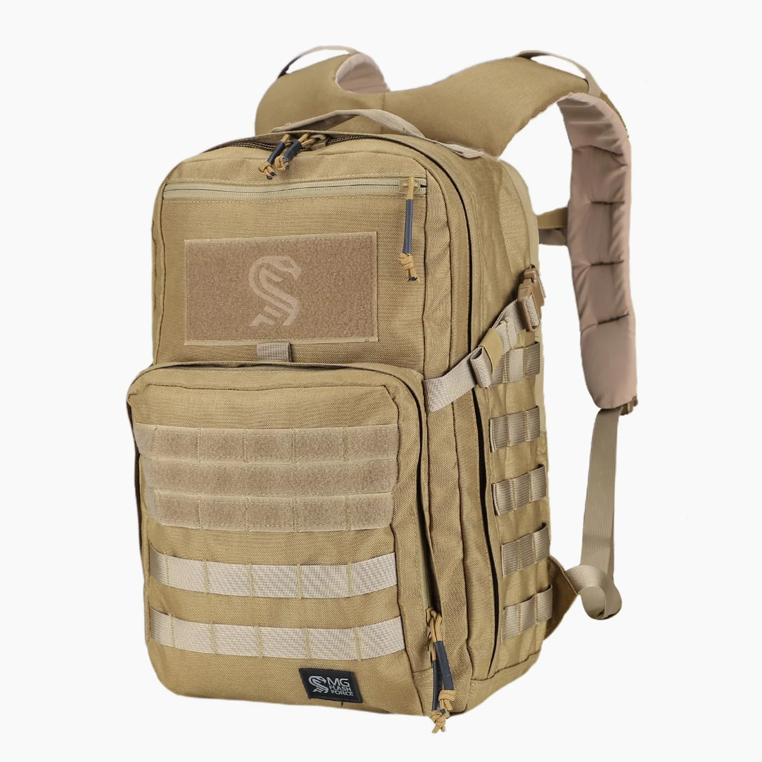 MGFLASHFORCE Molle Mochila Tactica Militar Policial Militares Hombre 30L, Compartimento De Computadora Portátil De 15.6"