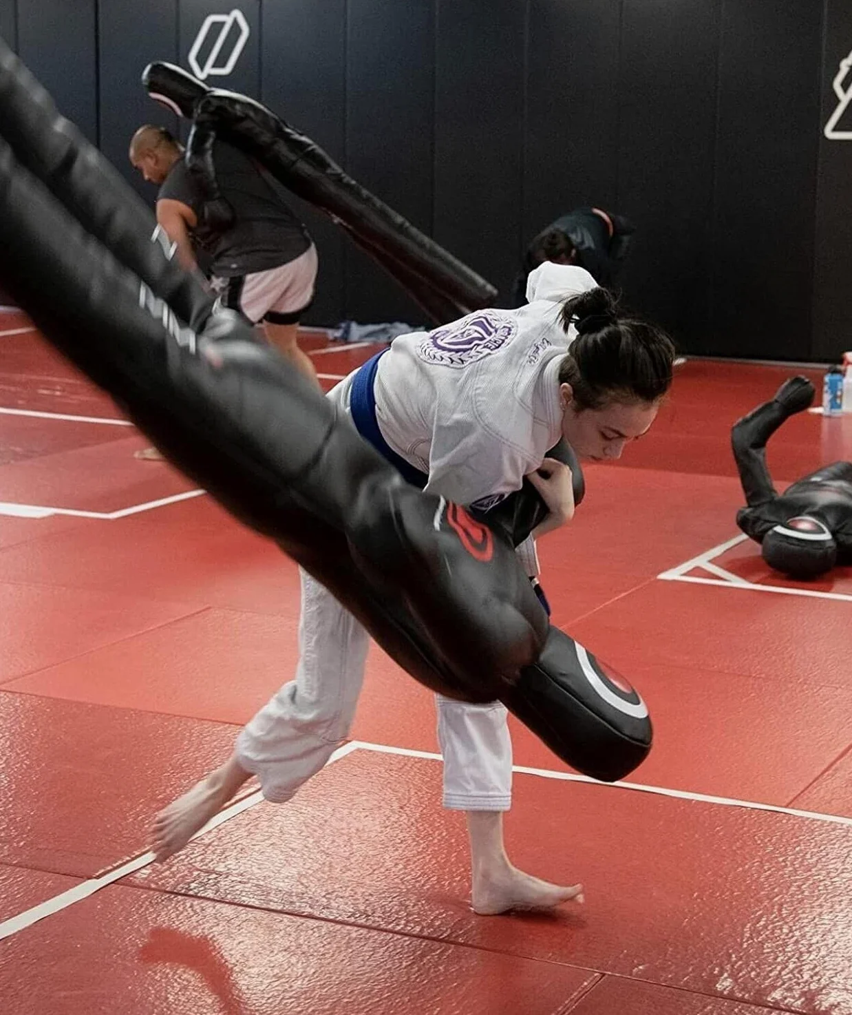 Muñeco de golpeo para judo y artes marciales mixtas (177,8 cm)