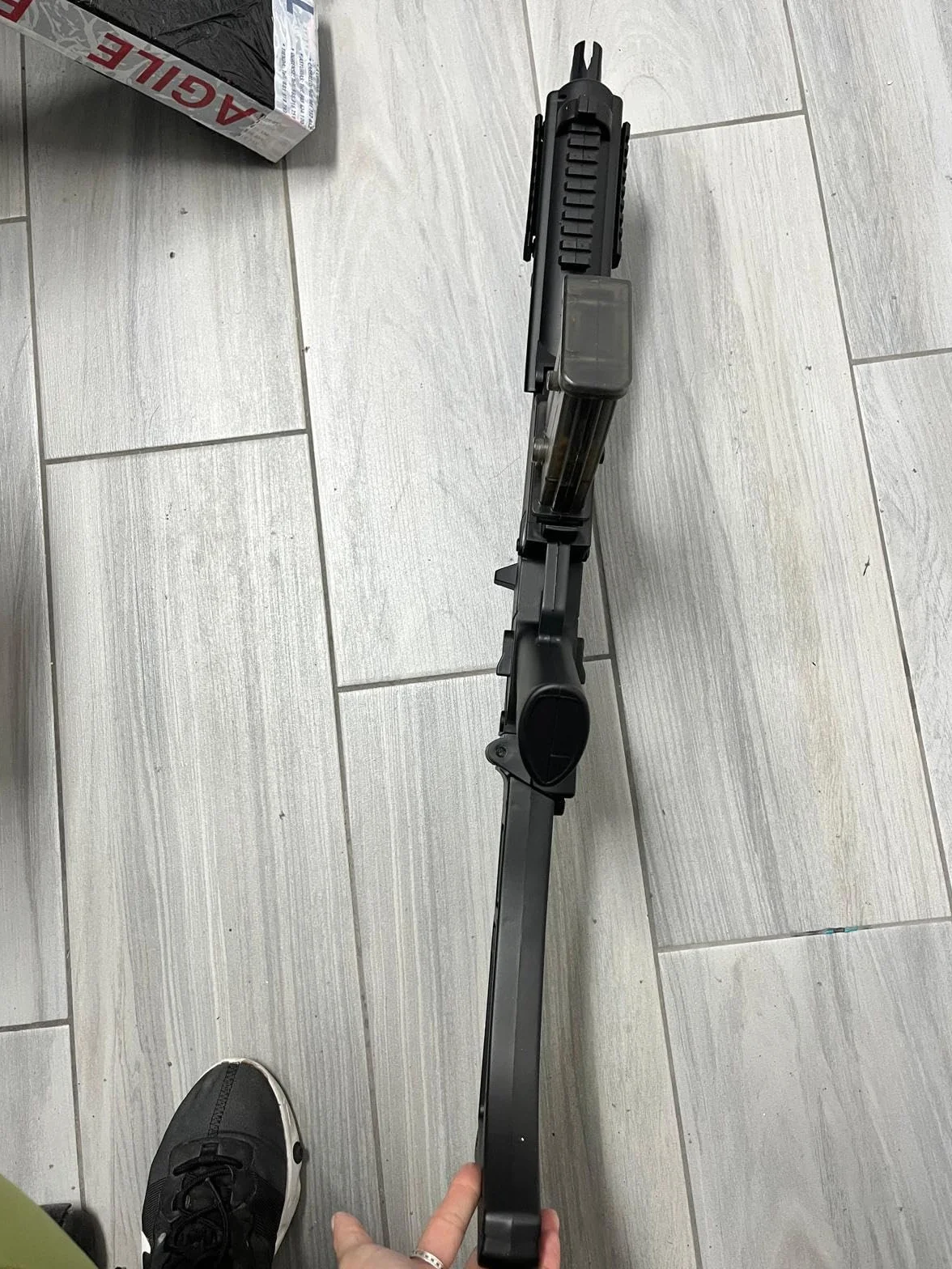 SUBFUSIL ASG DVL36 DISCOVERYLINE - Fusil de Airsoft Calibre 6mm (Arma Larga de Aire Suave de Bolas de plástico o PVC). Sistema: ELÉCTRICO, 0.1 Julio