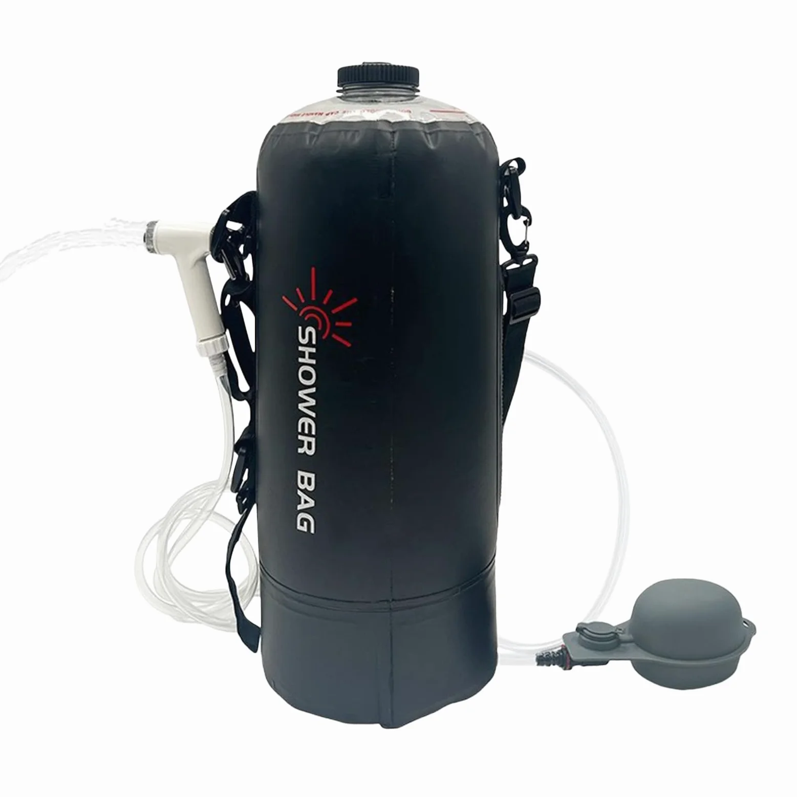 Ducha Camping Al Aire Libre 12 L Calentamiento Solar Manguera Desmontable | Duchas Solares Portátiles Para Acampar Equipo Senderismo, Playa, Natación, Accesorios Viaje, Aire Libre, Overlanding