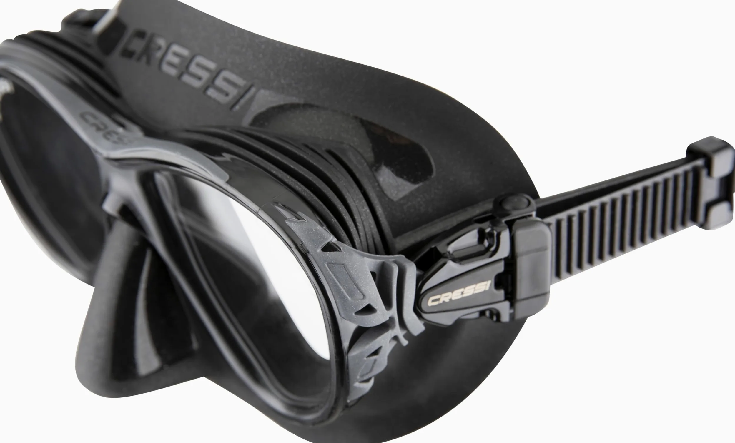 Cressi Naxos Mask Máscara de Buceo con Sistema antivaho, Unisex Adulto