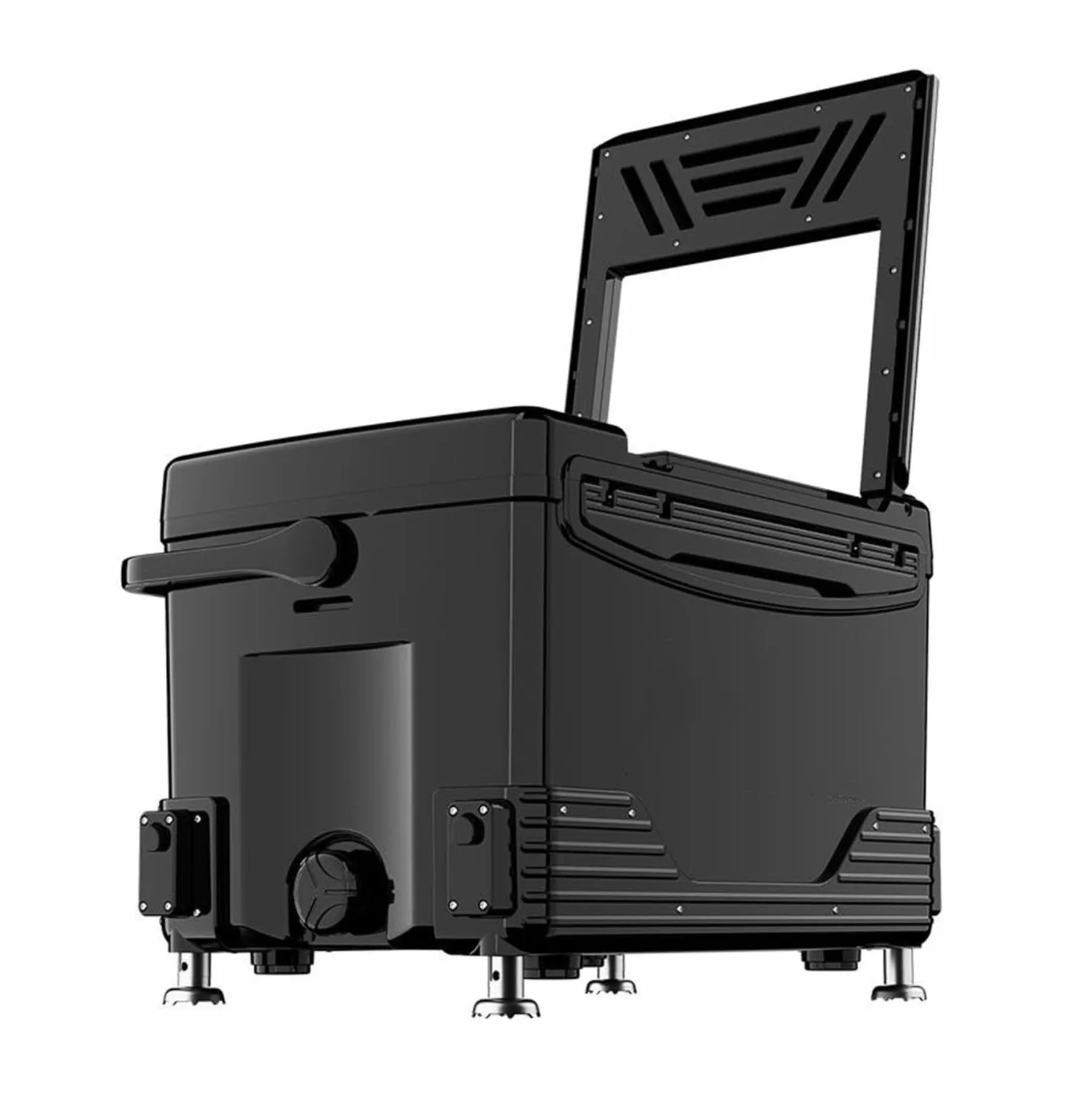 Cajas para Aparejos de Pesca Caja De Pesca Con Asiento Multifuncional Capa Herramientas Independiente 25L Gran Capacidad Cebos o Accesorios