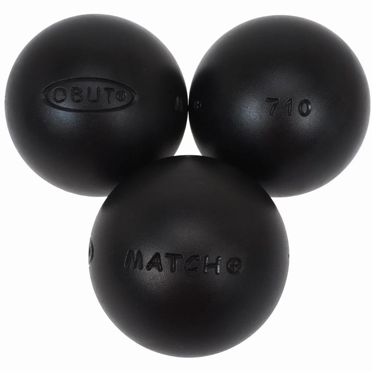 Obut Bolas de petanca Match, cromo, 75 mm