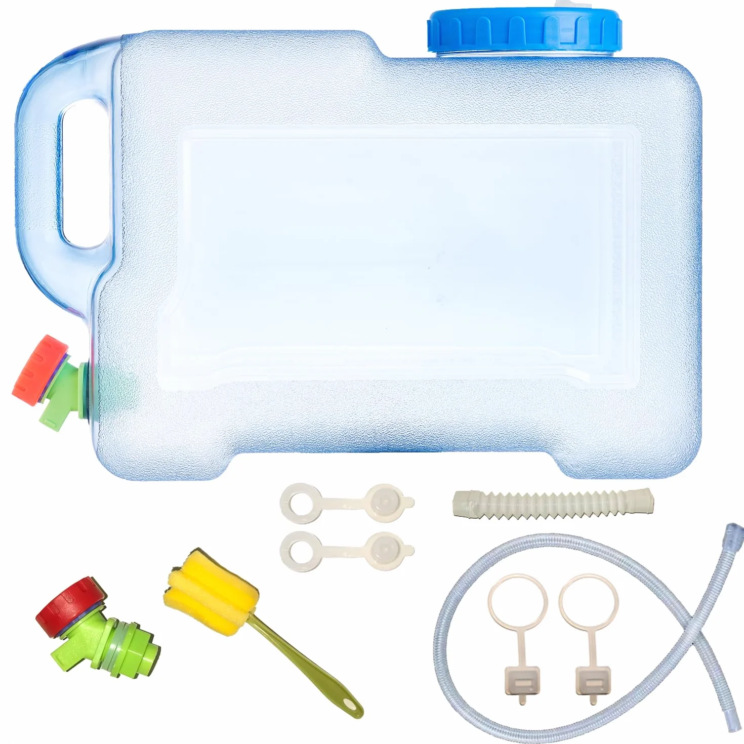 5-22L bidón de Agua con grifos, depósito de Agua con Grifo, contenedor de Agua para Camping, contenedor de Agua para Cocina, RV, Furgoneta, camión, Camping, Escuela