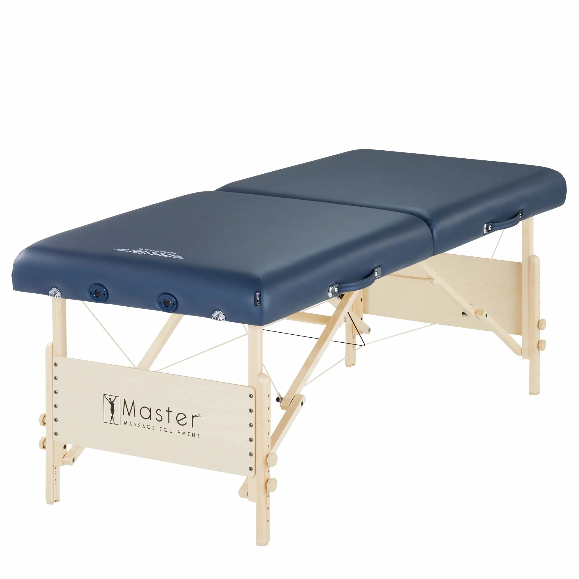 Master Massage Coronado Cama de Tatuaje Ajustable Portátil Pro 340 kg 7,6 cm Espuma Azul Real 76 cm