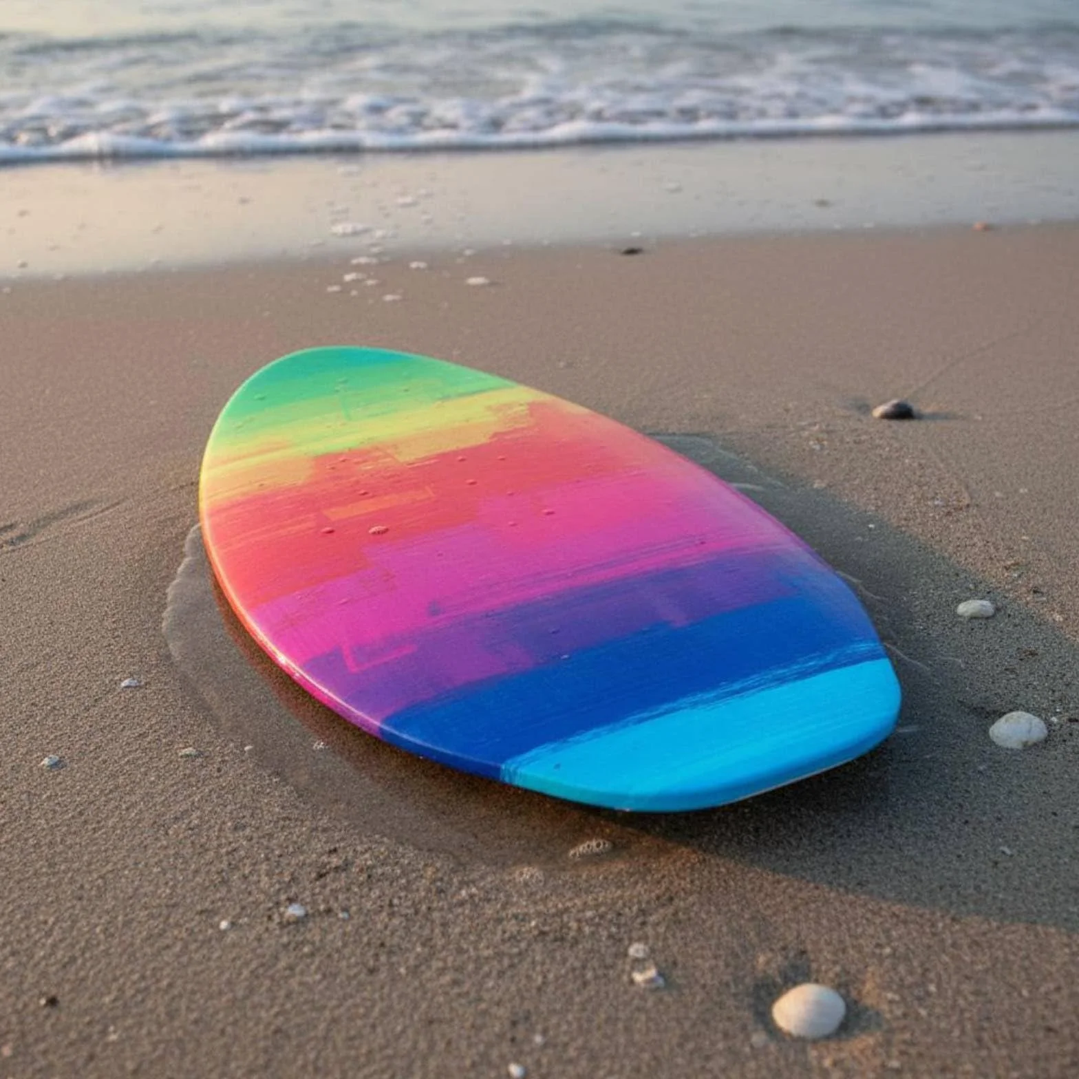 Tabla de Skimboard Ligera Tabla de Playa Madera Deporte Acuático