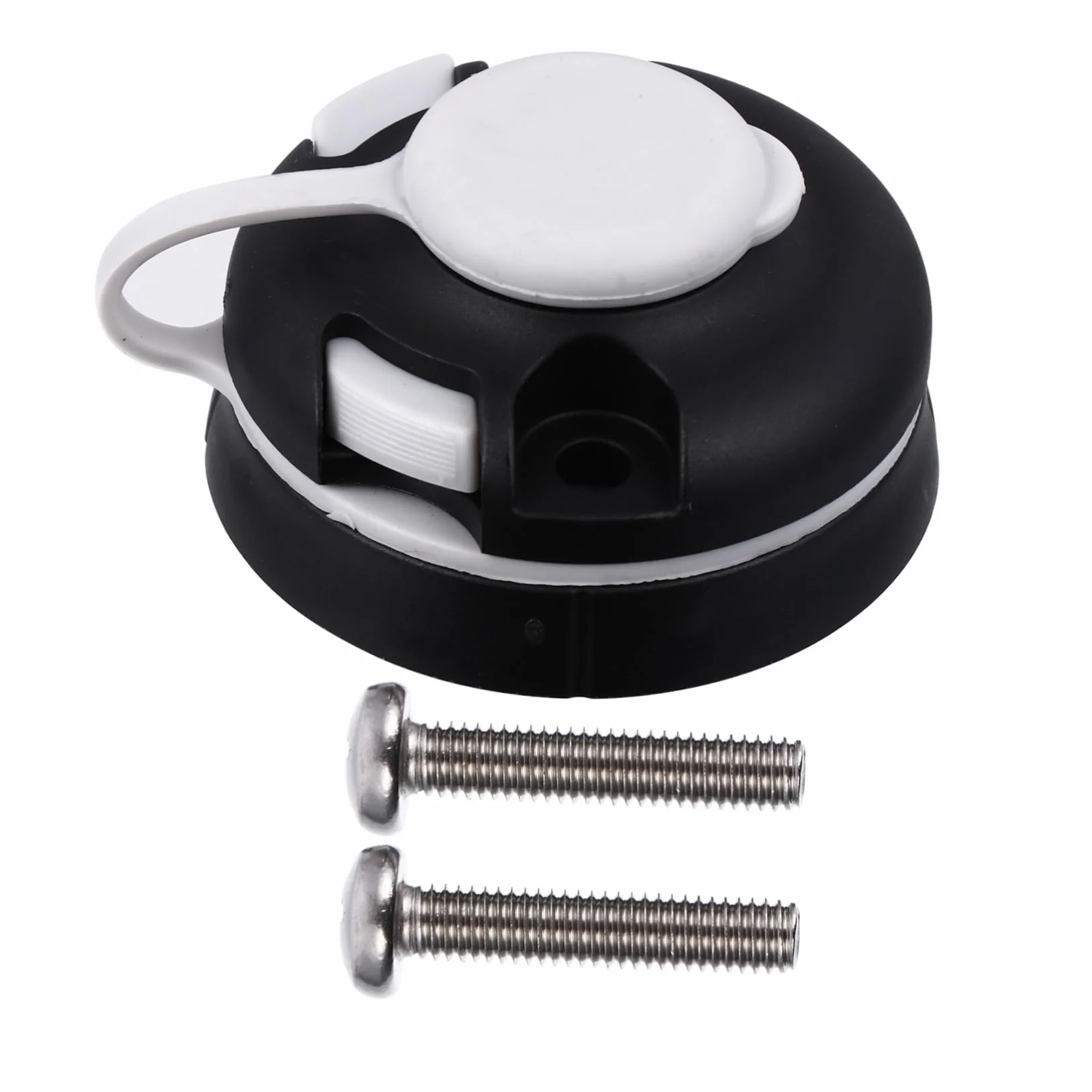 Base de Montaje Redonda para Kayak, Accesorio para Soporte de Caña de Pescar, Material Resistente Tornillos, Compacto y Portátil, Adecuado para Pesca en Bote y Canoa