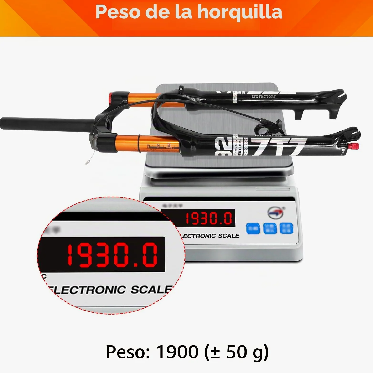 Aleación de magnesio Montaña Horquilla Delantera Presión de Aire Amortiguador Horquilla Horquilla Accesorios de Bicicleta