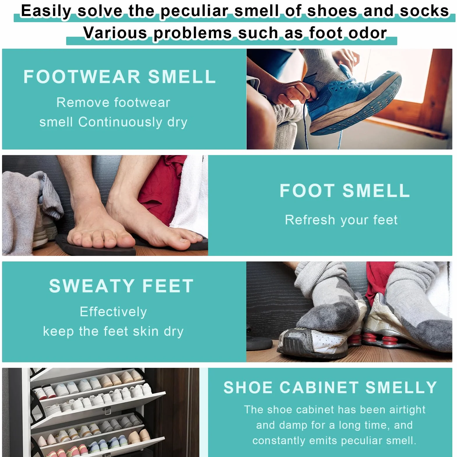 Desodorante en Spray para Calzado Antiolor Zapatillas Deportivas 100ml Aplicación Rápida