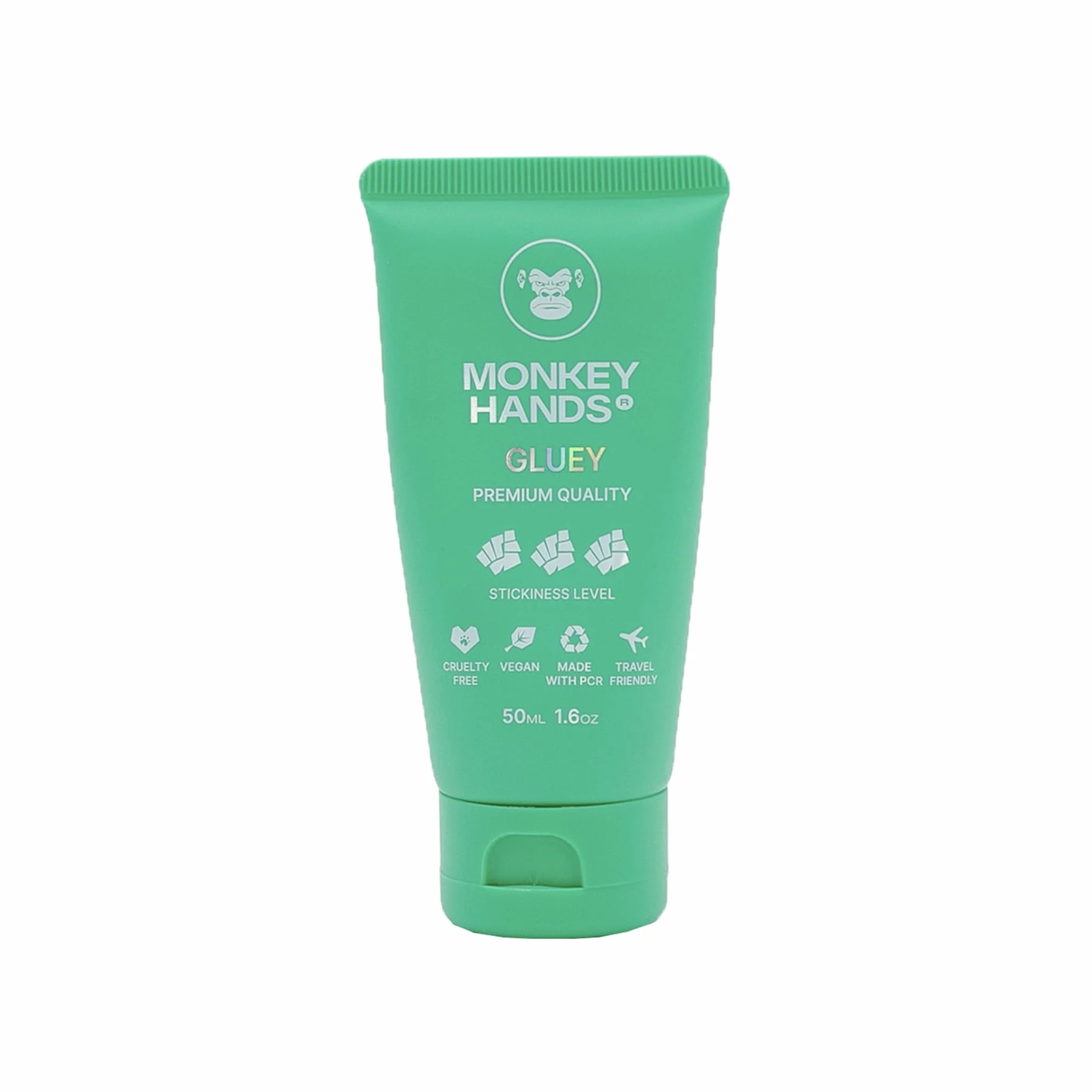 Monkeyhands Gluey Grip Gel de Súper Adherencia para Fitness y Pole Dance, Vegano, 50ml
